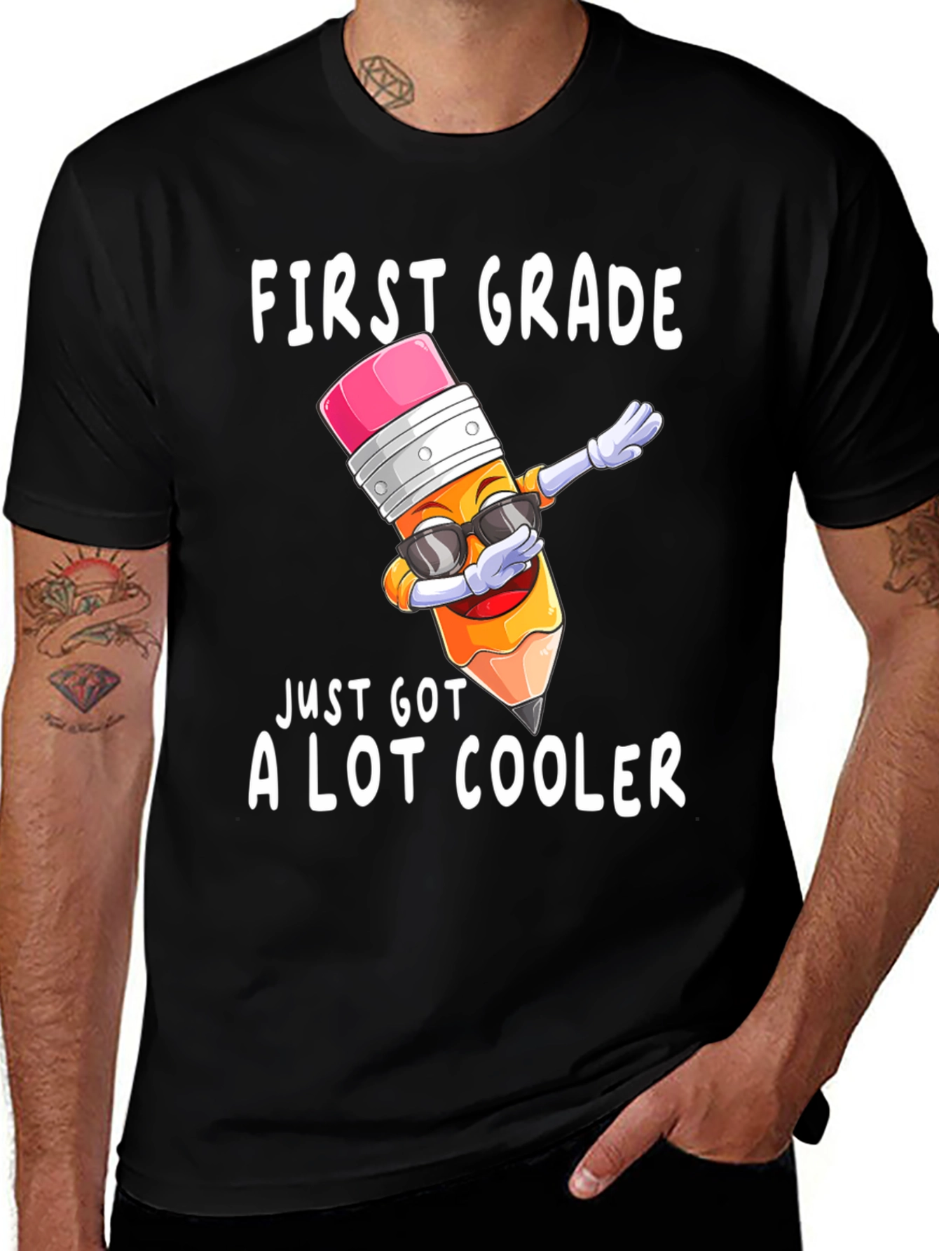 Variant 15 of First Grade Just Got Cooler T-Shirt