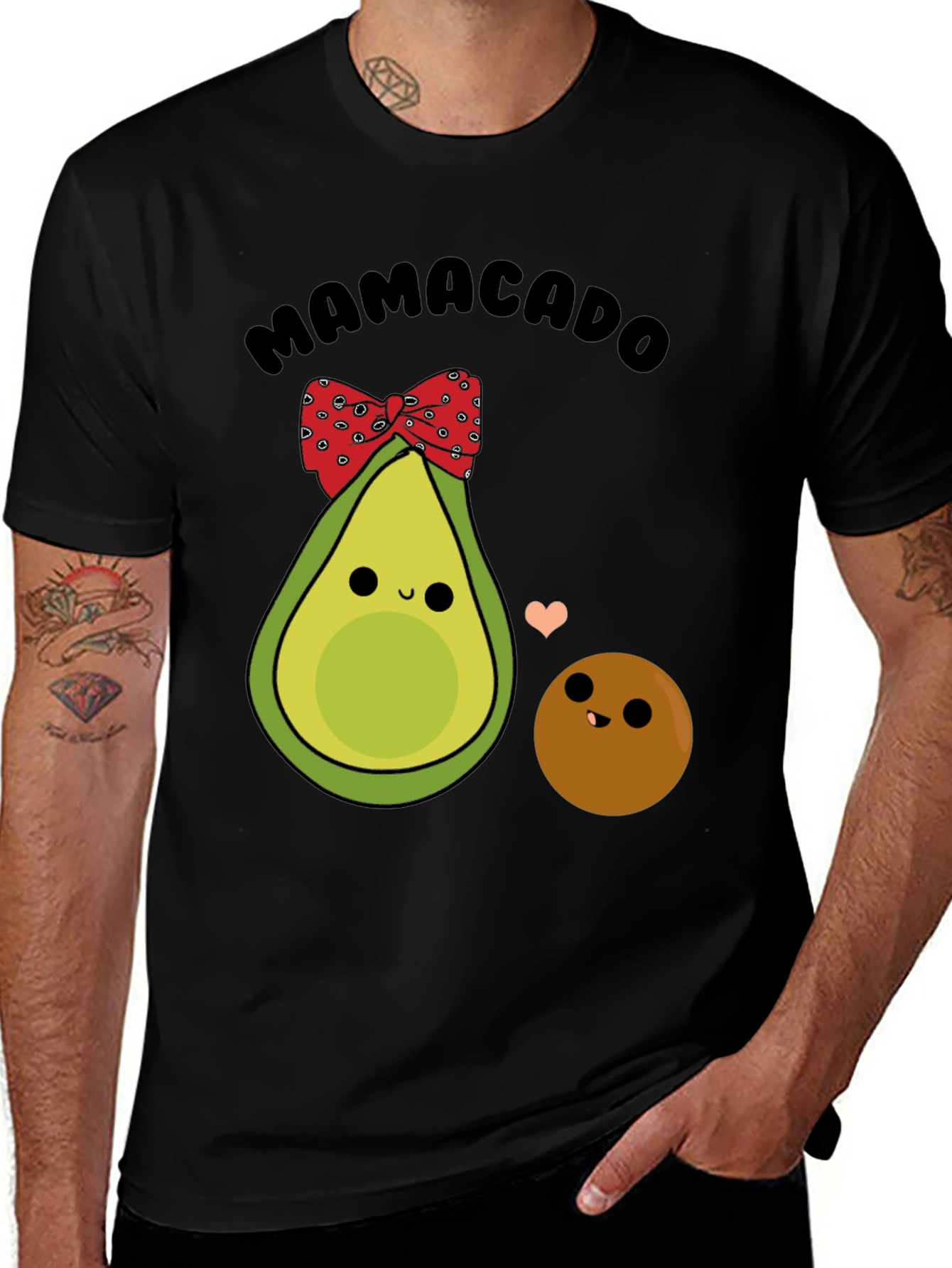 Variant 19 of Mamacado Graphic Tee - Cute Avocado T-Shirt
