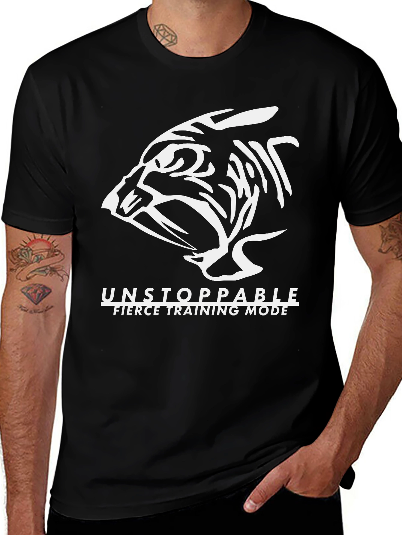 Unstoppable Fierce Training Mode Graphic Tee