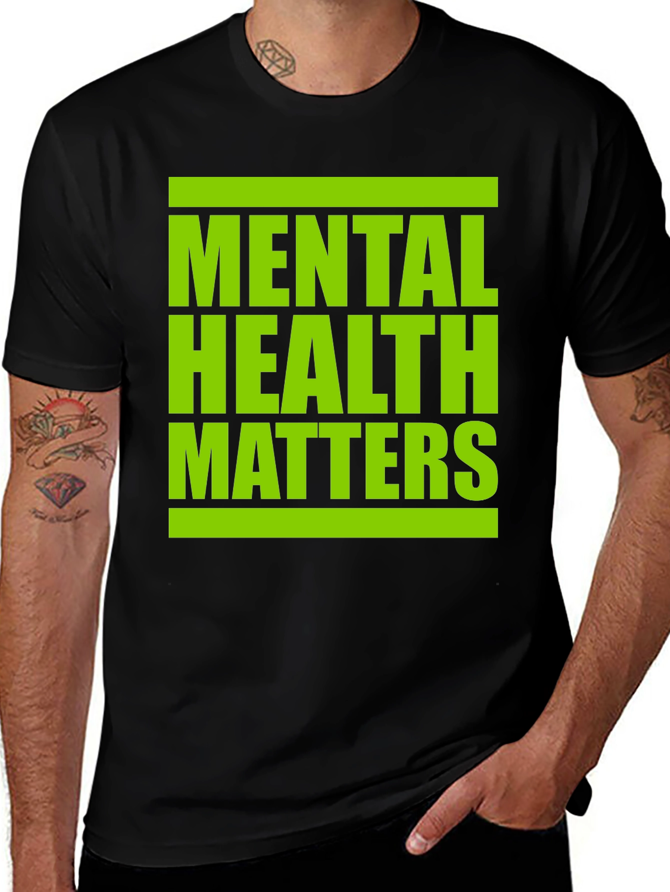 Variant 27 of Mental Health Matters Graphic Tee