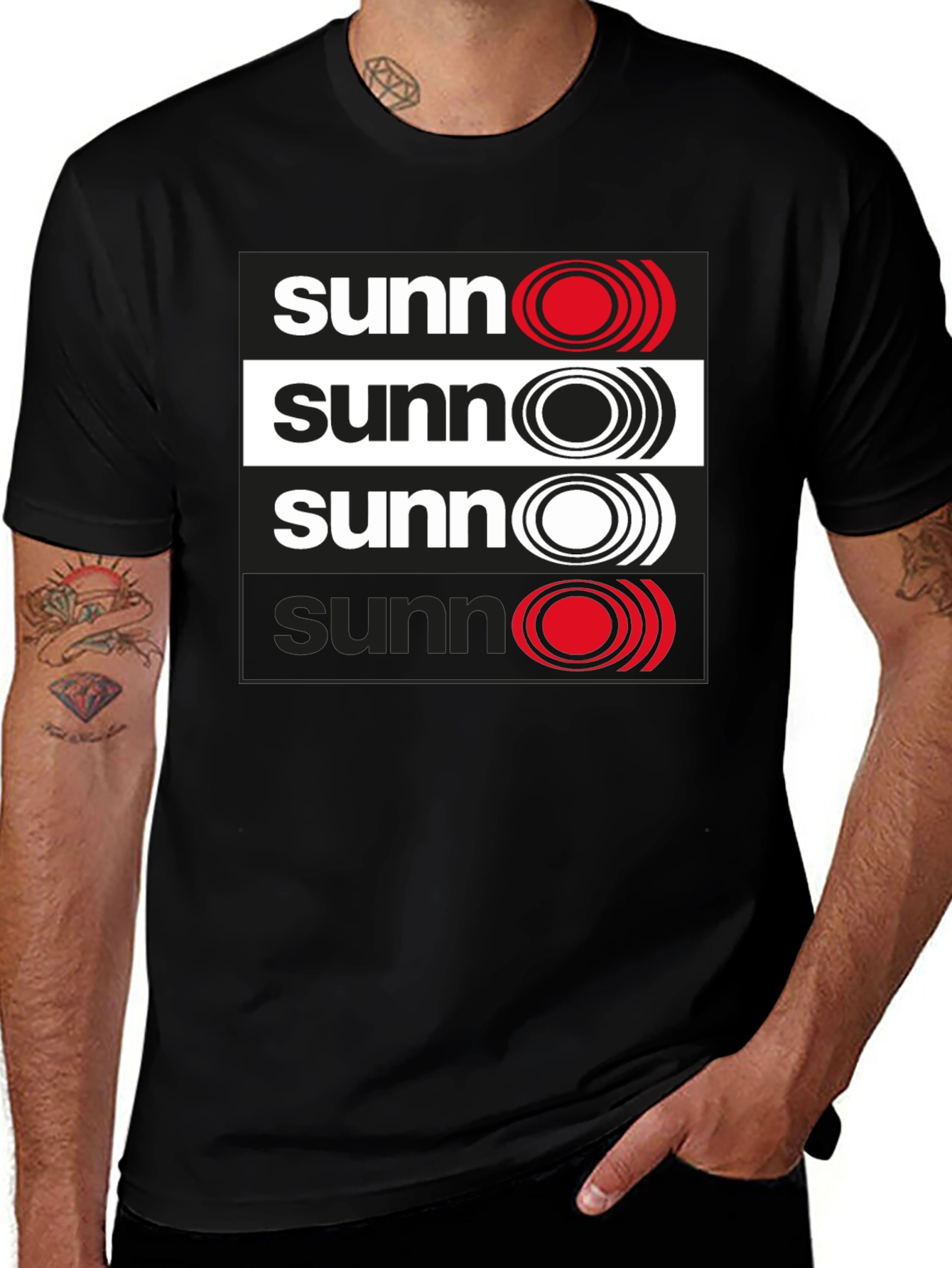 Sunn O))) Band Logo T-Shirt Black