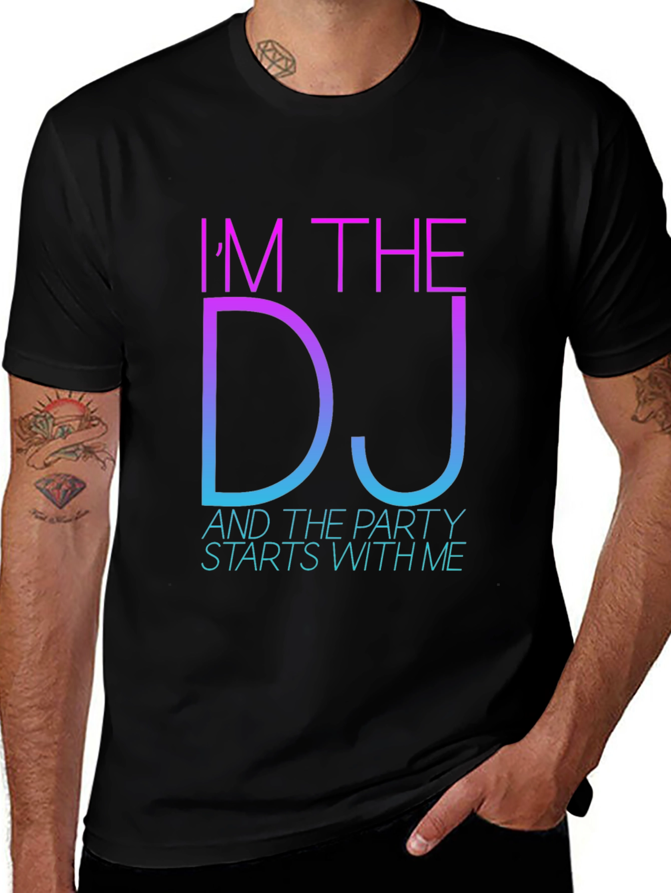 Variant 4 of I'm The DJ Party T-Shirt