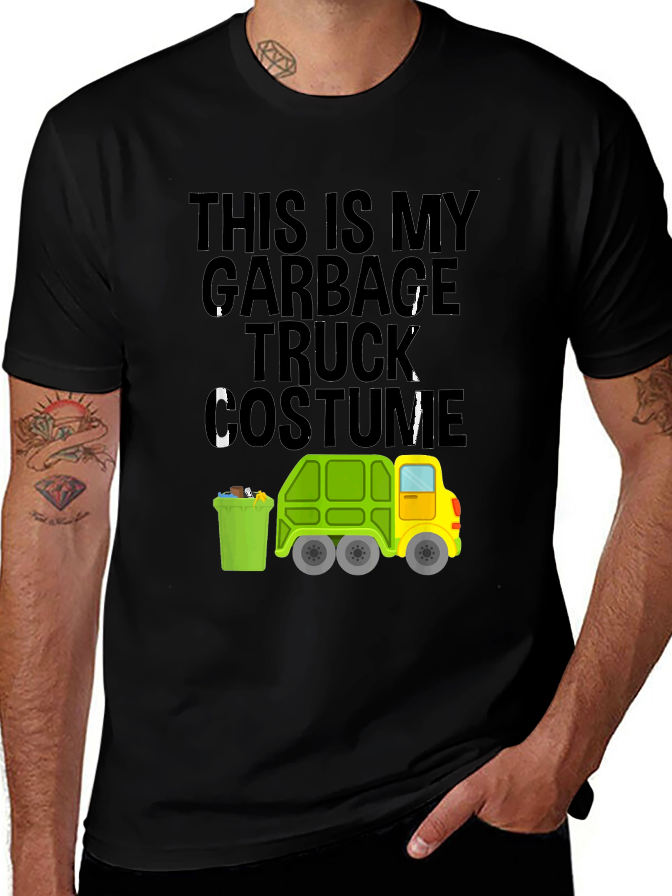 Variant 26 of Garbage Truck Costume T-Shirt
