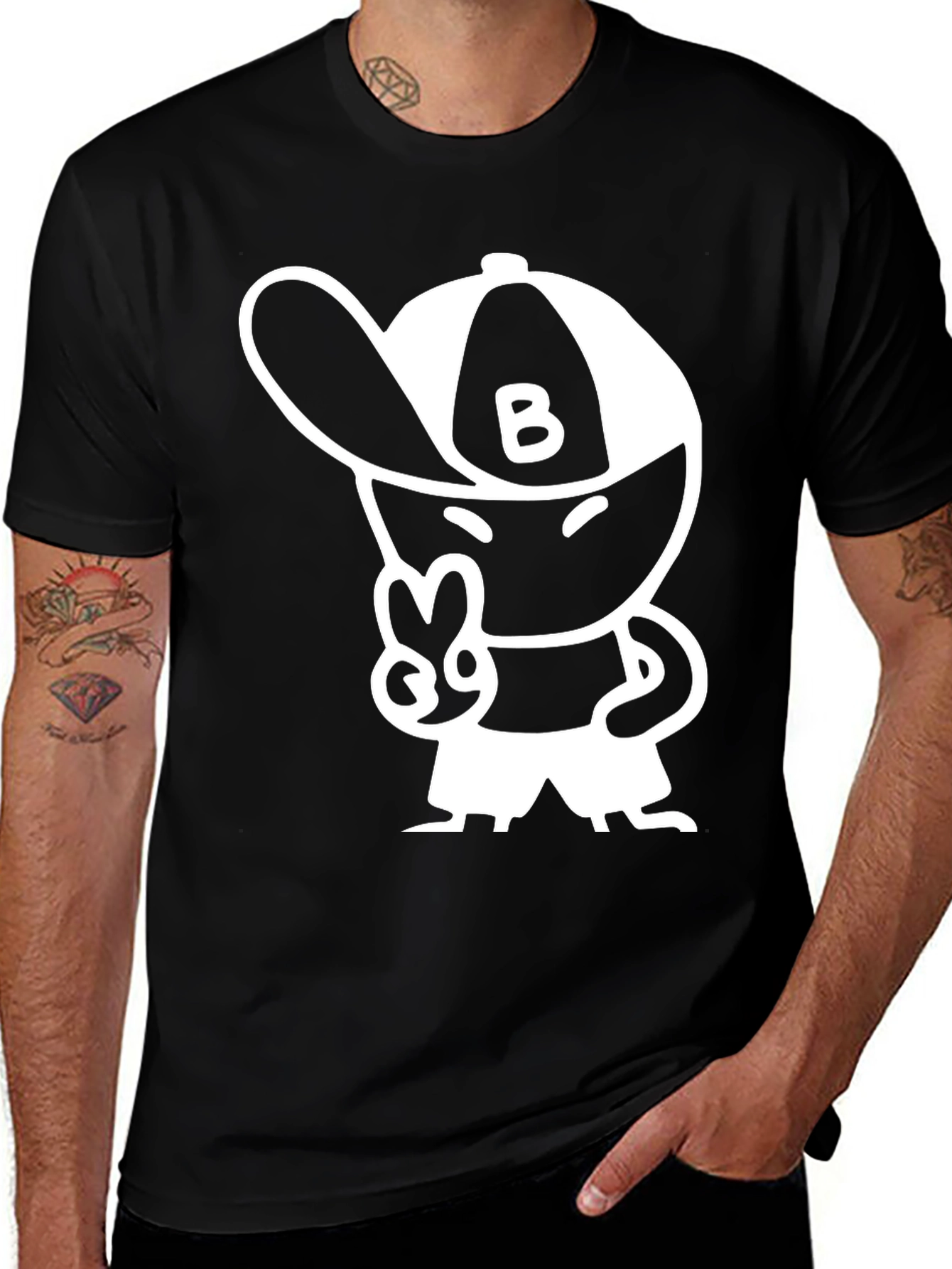 Variant 30 of Cartoon Graphic Tee