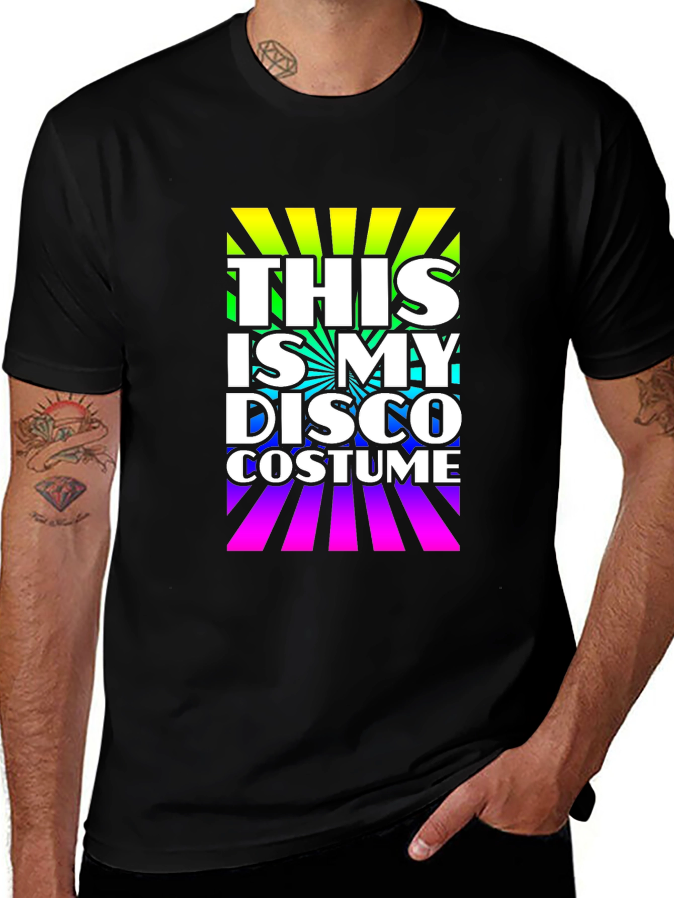 Variant 2 of Disco Costume T-Shirt - Retro Party Tee