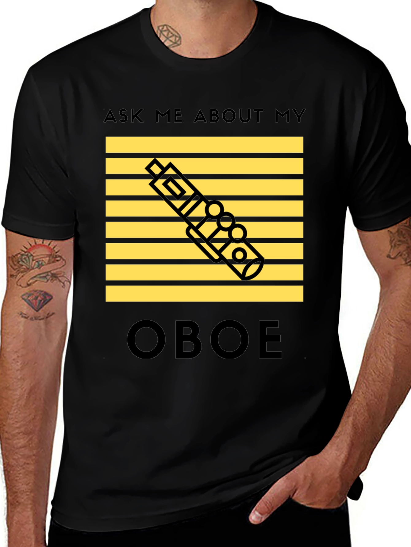 Oboe Player T-Shirt - Ask Me About My Oboe