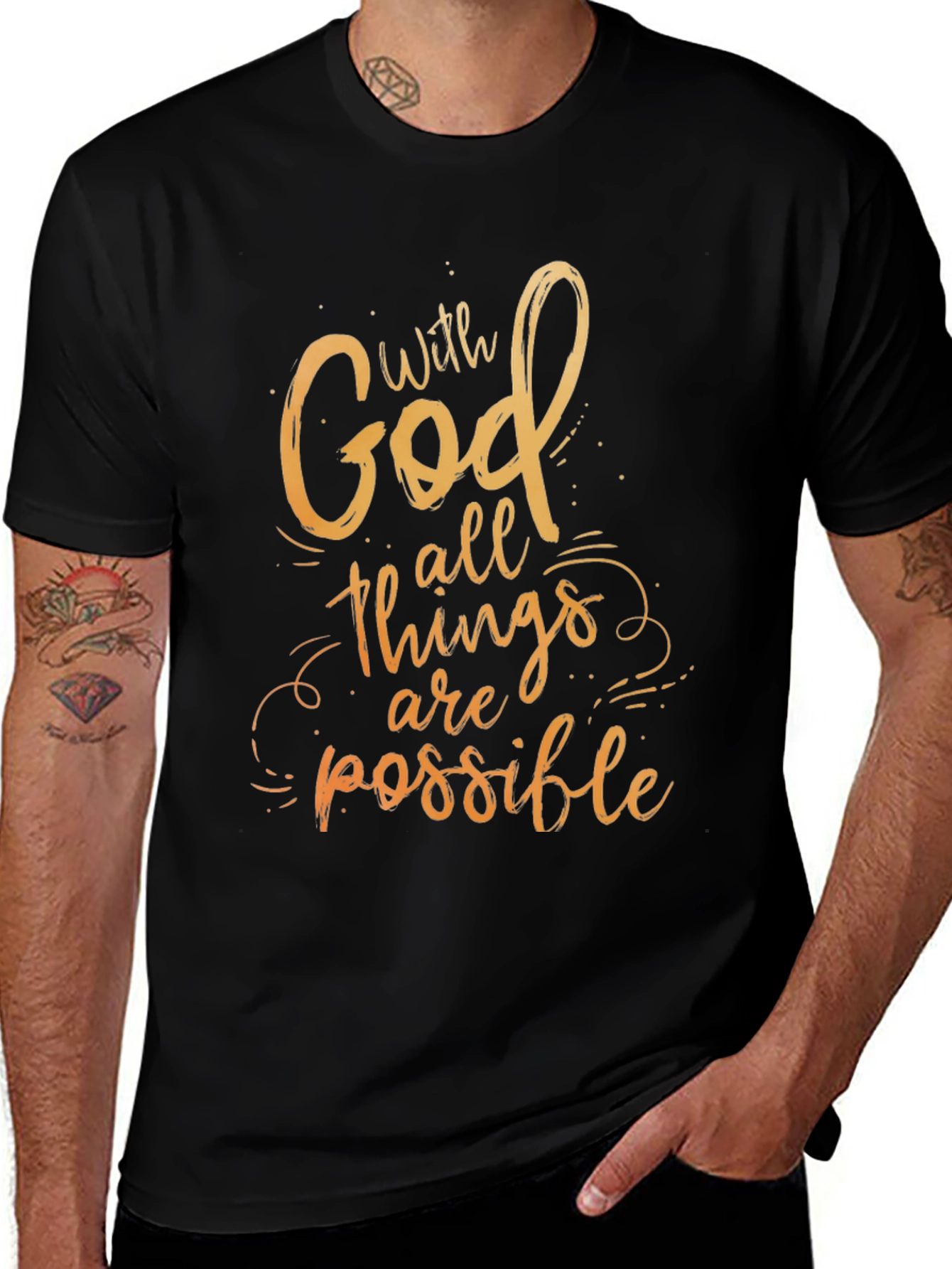 With God All Things Are Possible T-Shirt