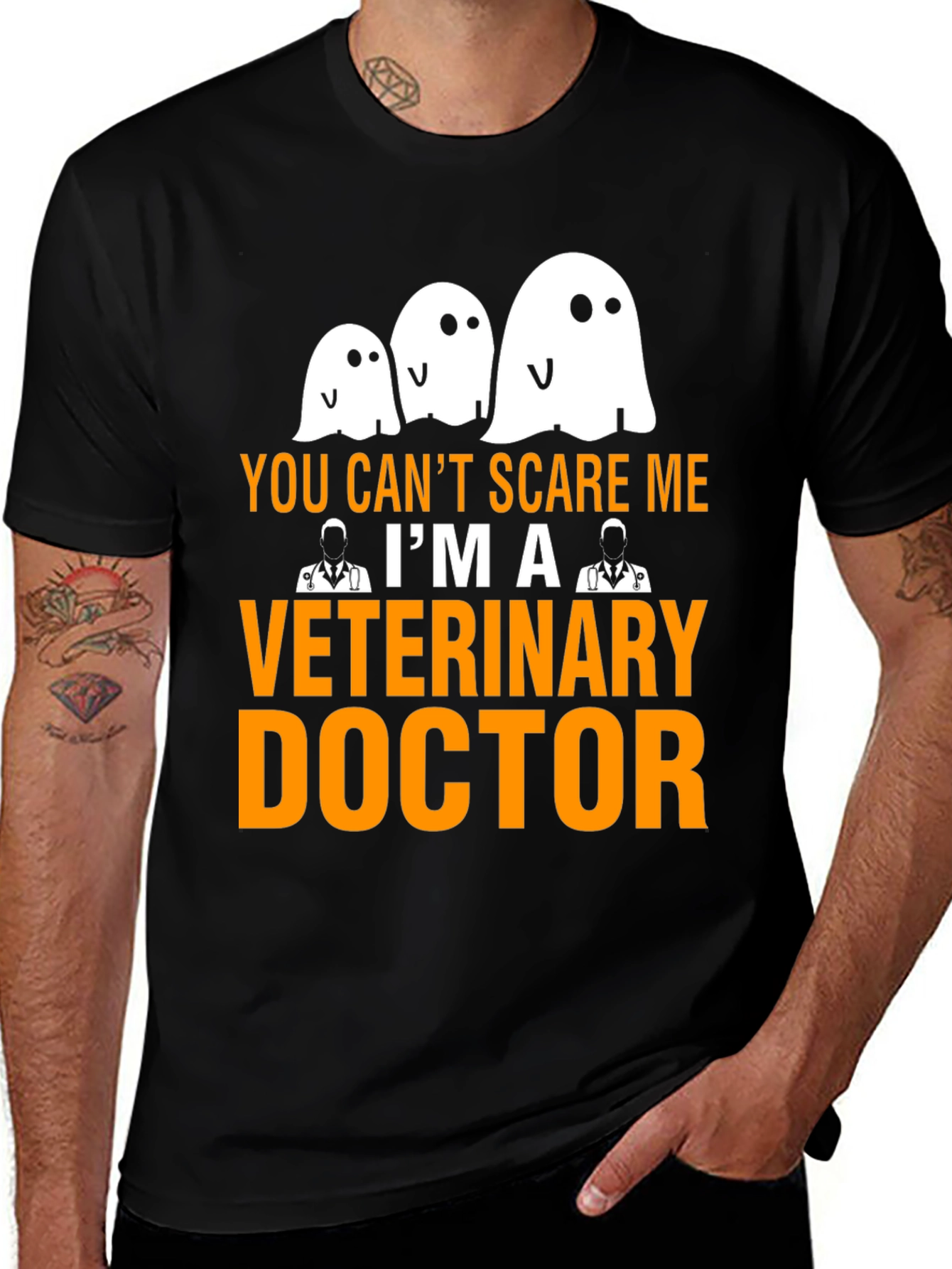 Variant 2 of Veterinary Doctor Halloween T-Shirt