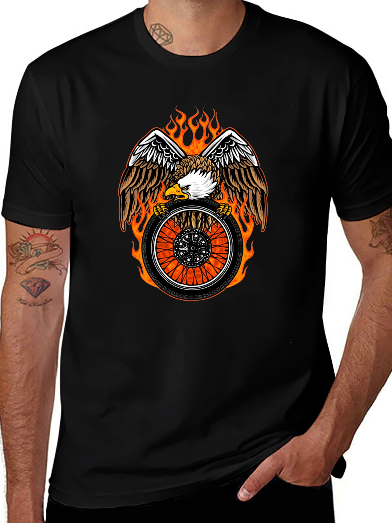 Variant 9 of Eagle on Fire T-Shirt