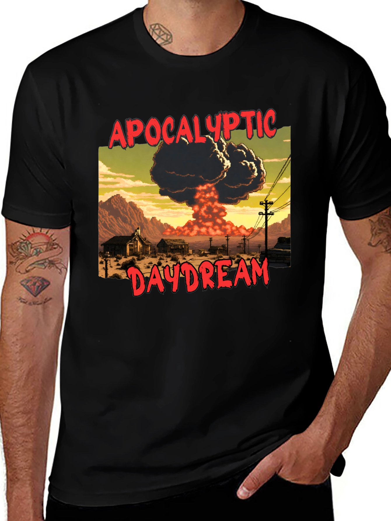 Apocalyptic Daydream Graphic T-Shirt
