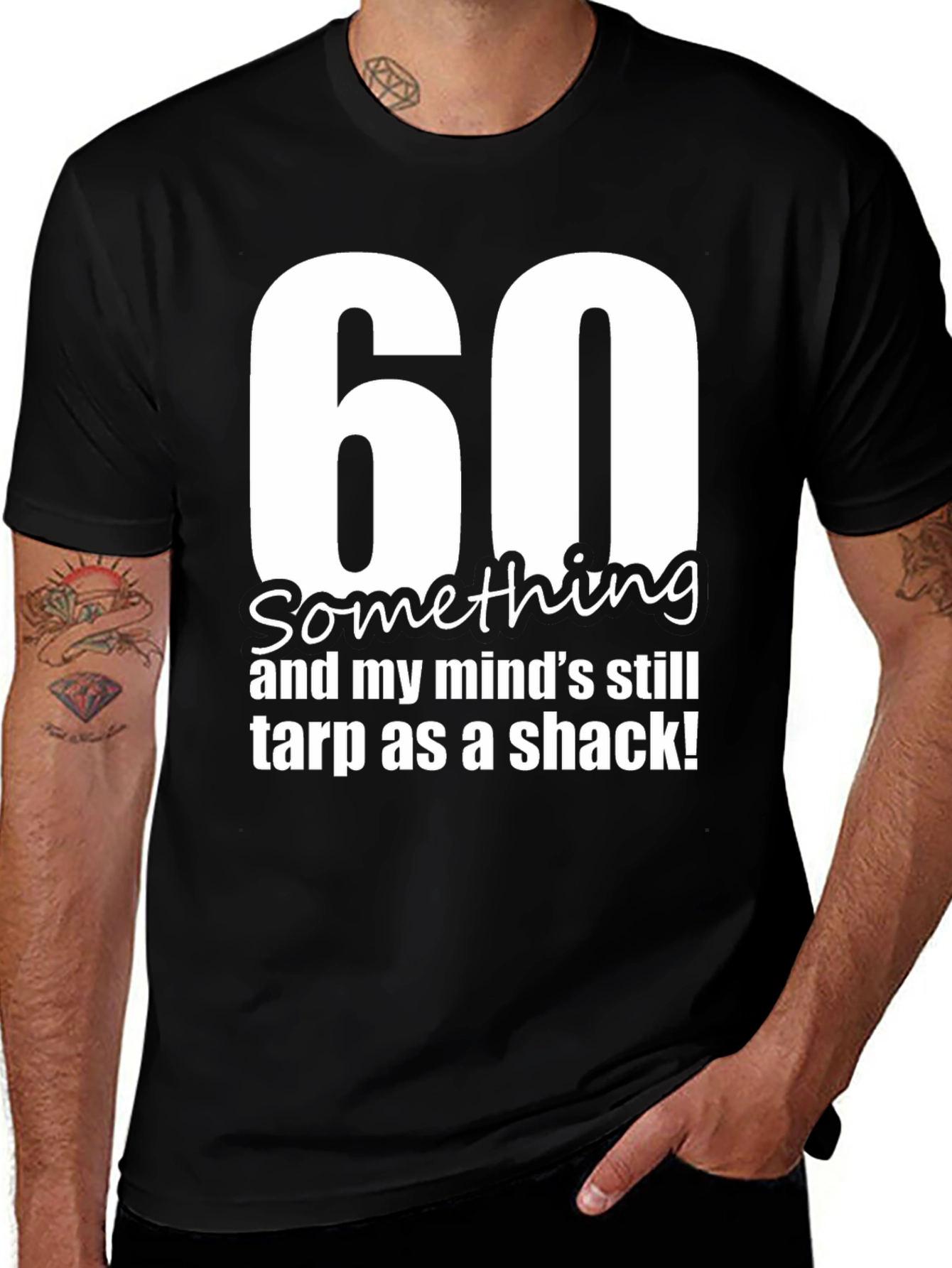 Variant 7 of 60 Something Graphic T-Shirt