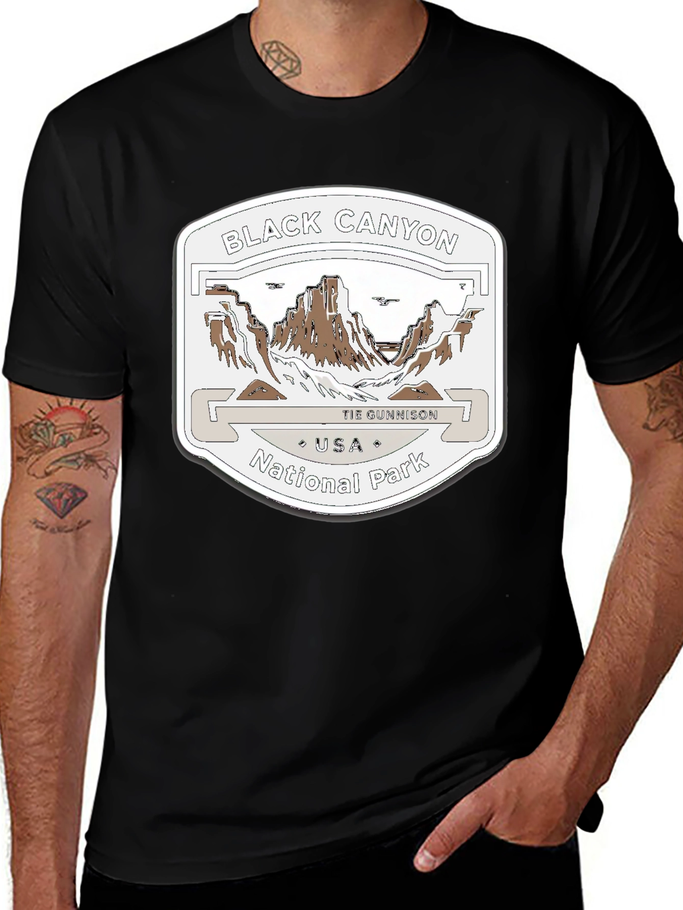 Variant 4 of Black Canyon National Park T-Shirt