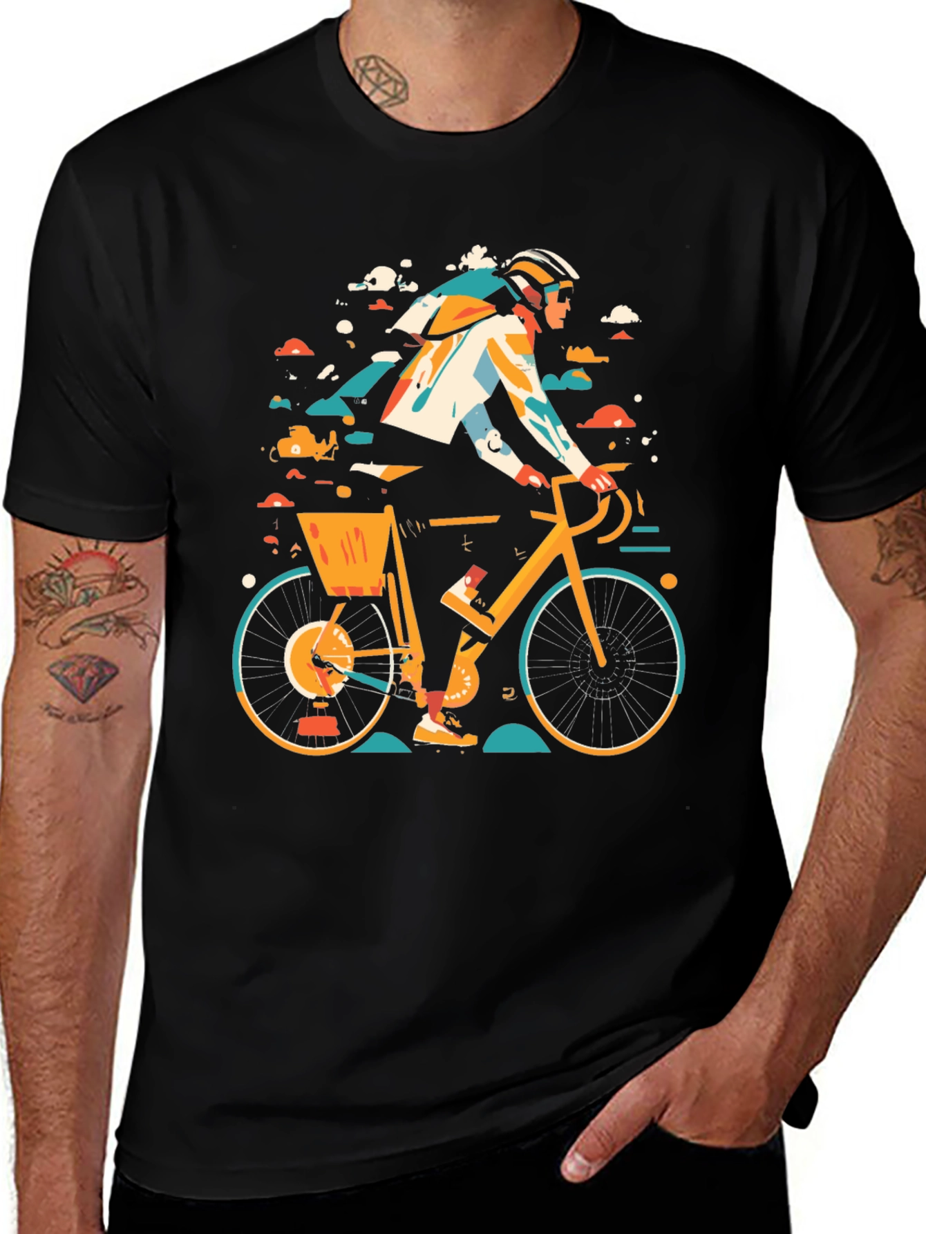 Variant 23 of Stylish Cycling T-Shirt