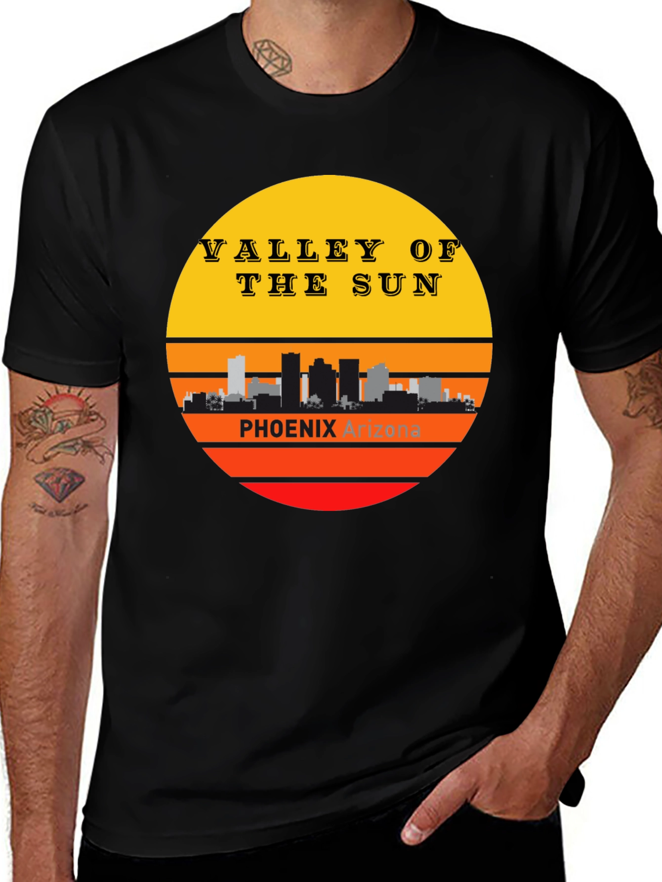 Variant 11 of Valley of the Sun Phoenix Arizona T-Shirt