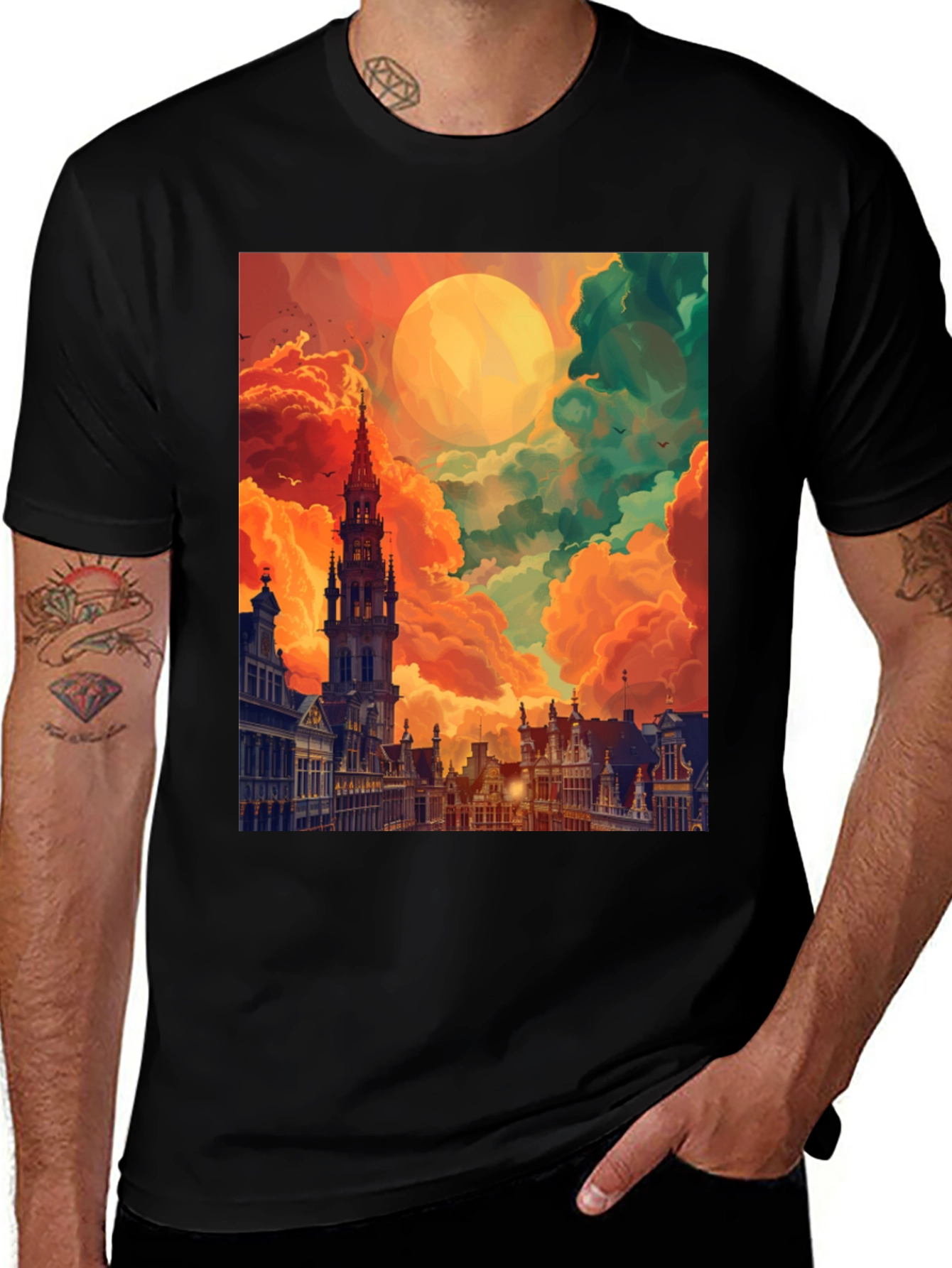 Brussels Grand Place T-Shirt