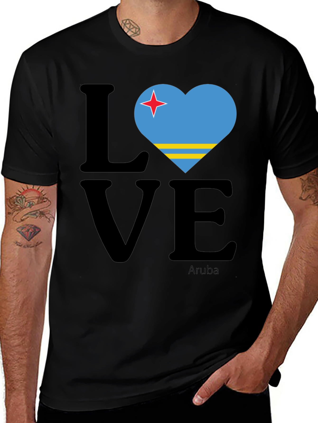 Aruba Love T-Shirt - Island Pride