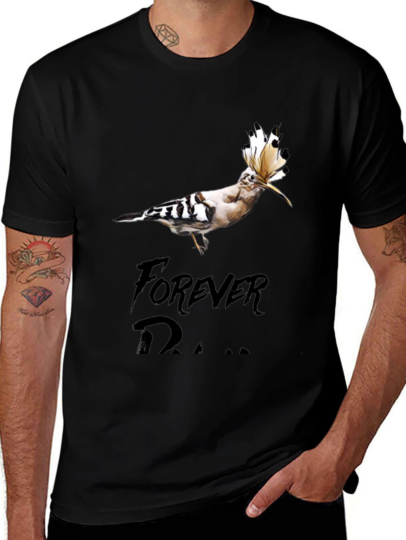 Variant 12 of Unique Bird Graphic Tee - Forever Dreamer