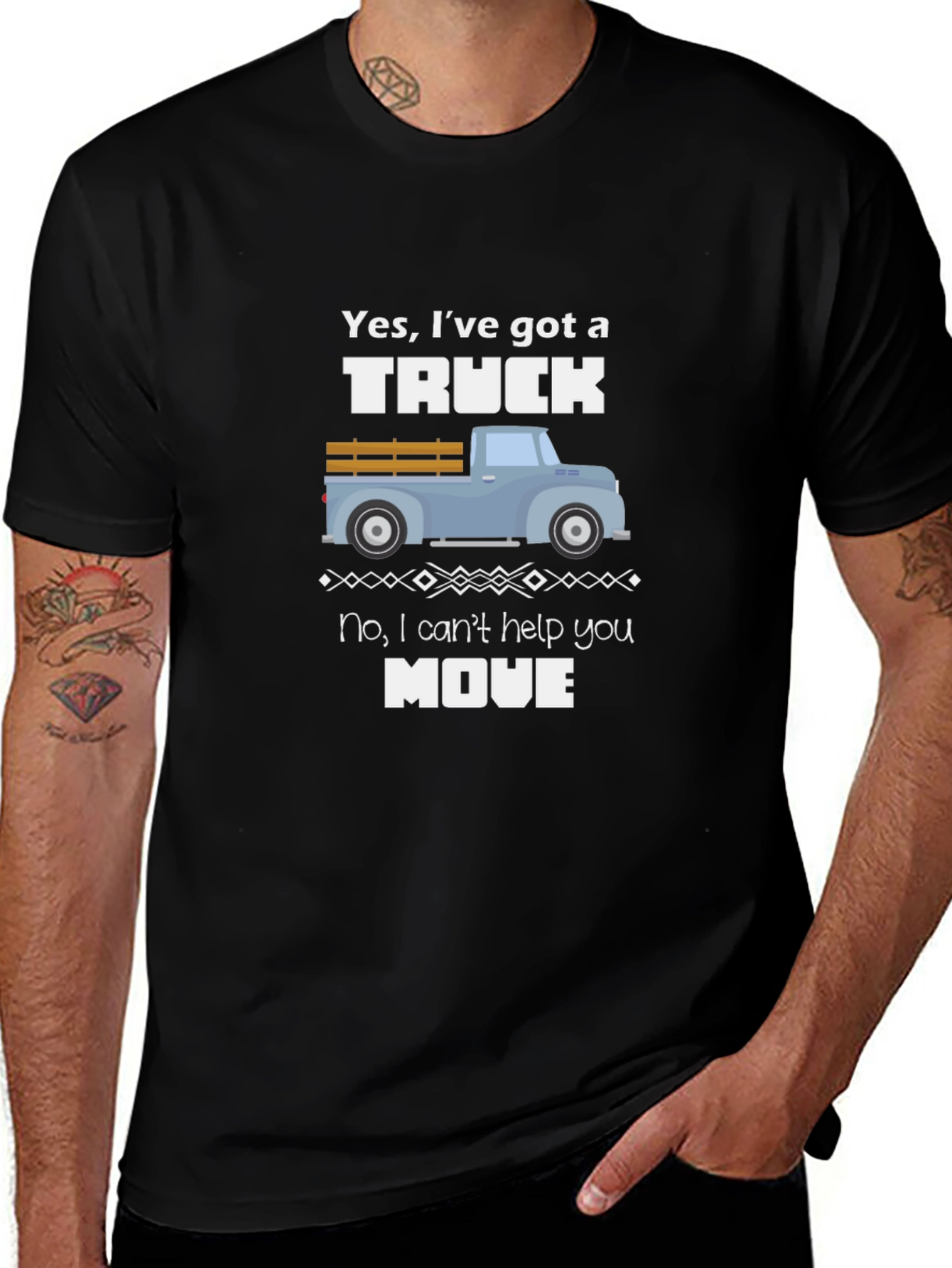 Variant 6 of Truck Graphic T-Shirt - Yes, I've Got a Truck Funny Tee