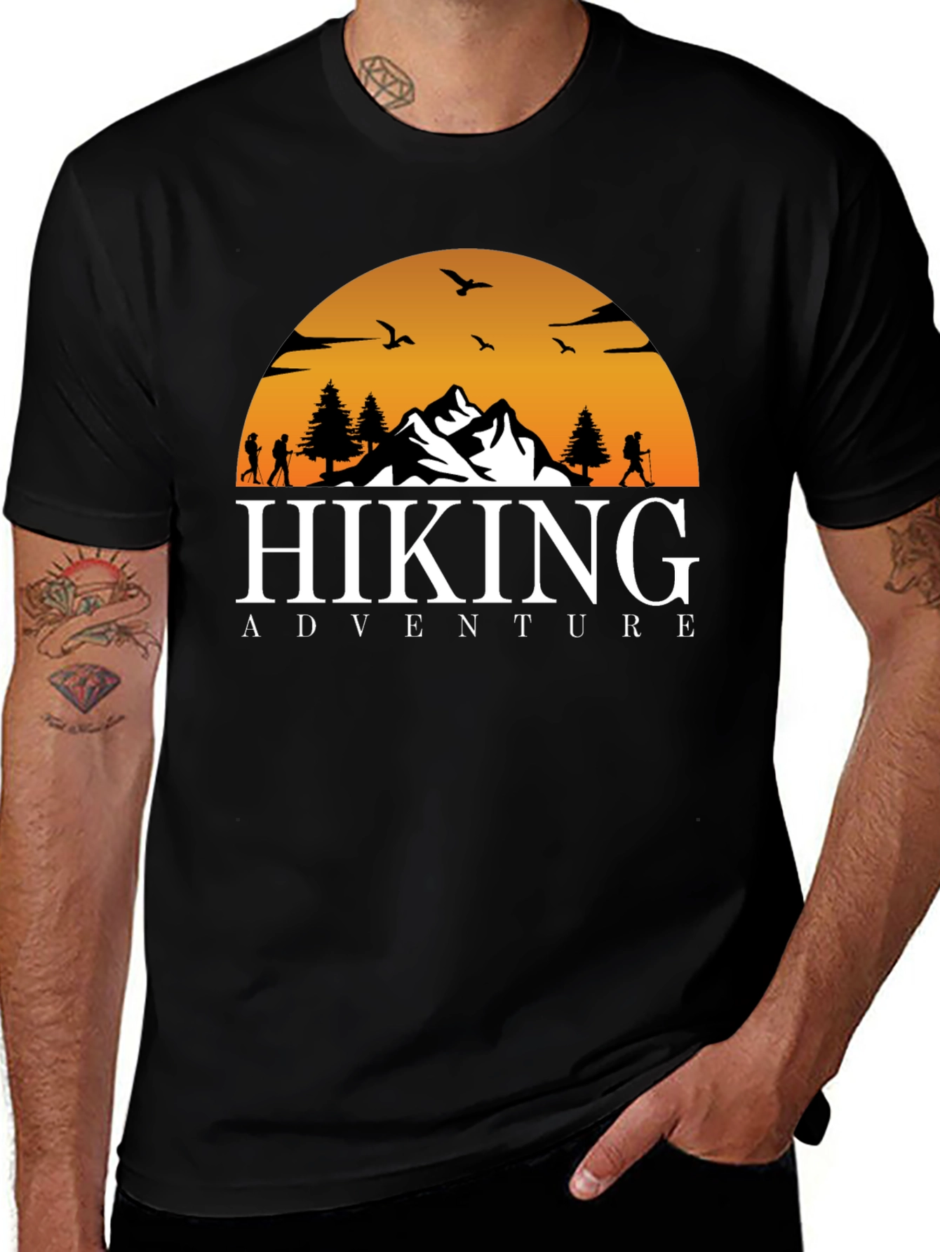 Variant 5 of Hiking Adventure Graphic T-Shirt