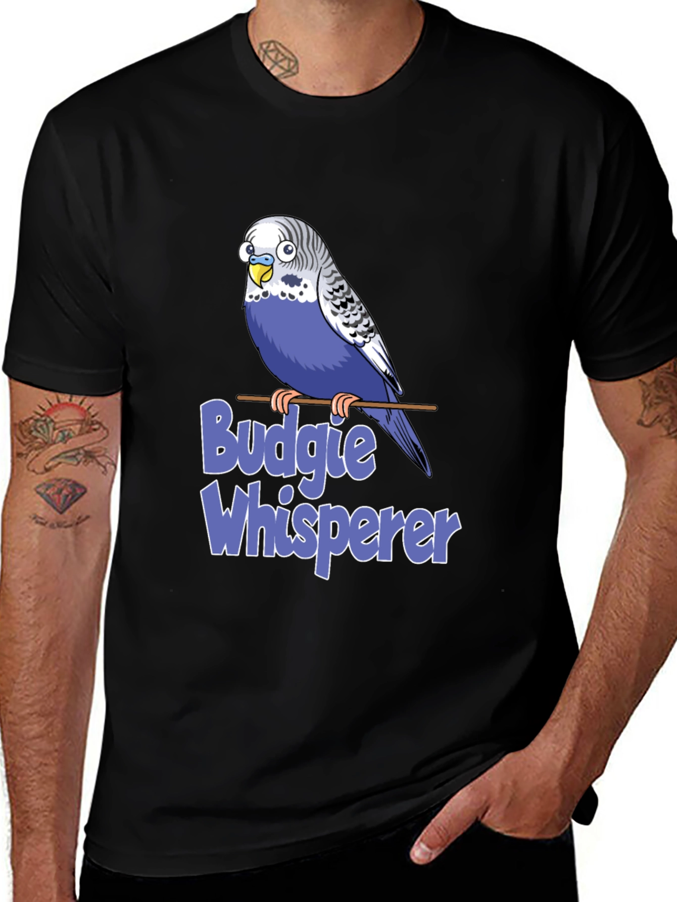 Budgie Whisperer T-Shirt: Bird Lover Tee
