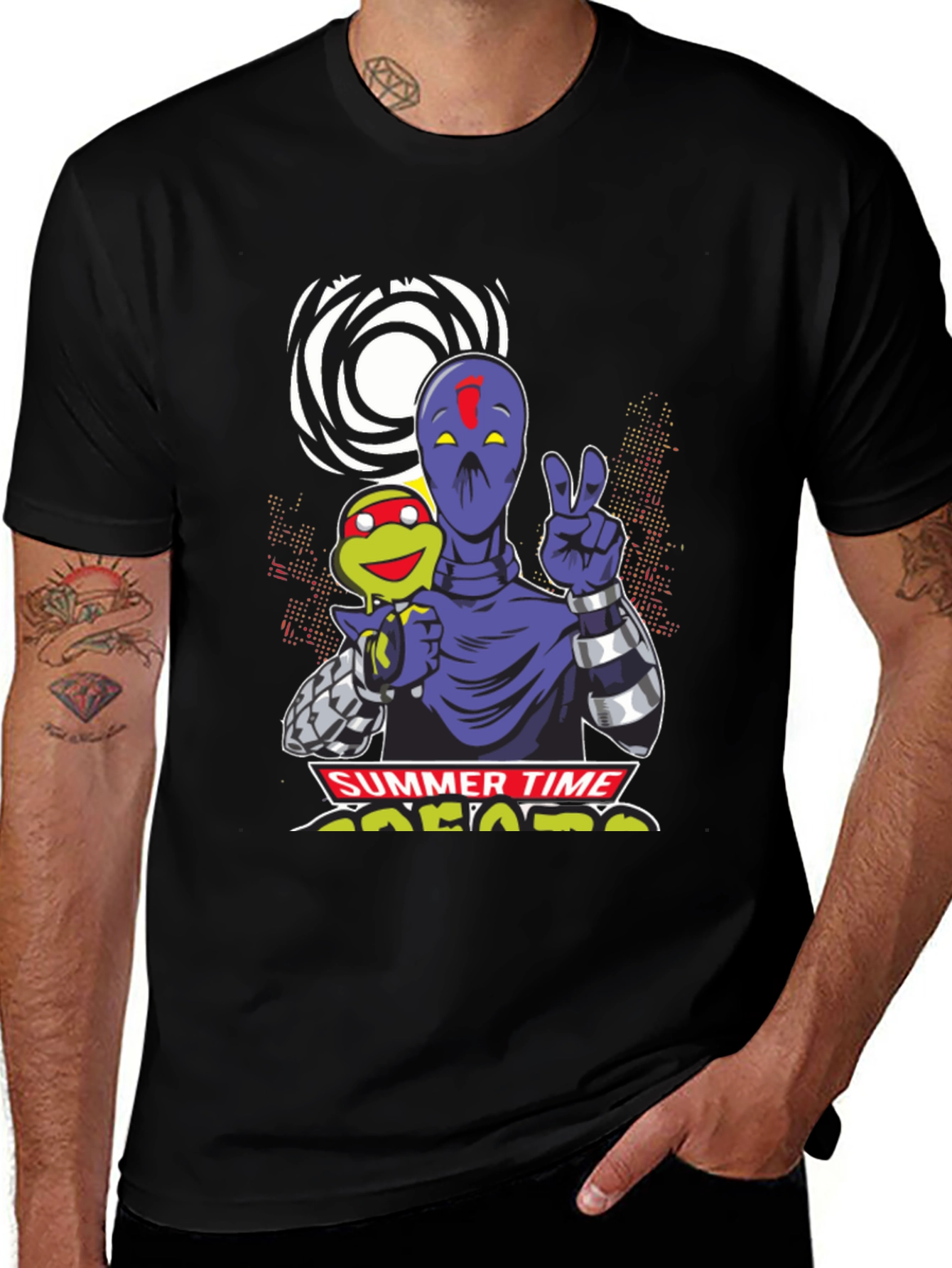 Summer Time TMNT T-Shirt