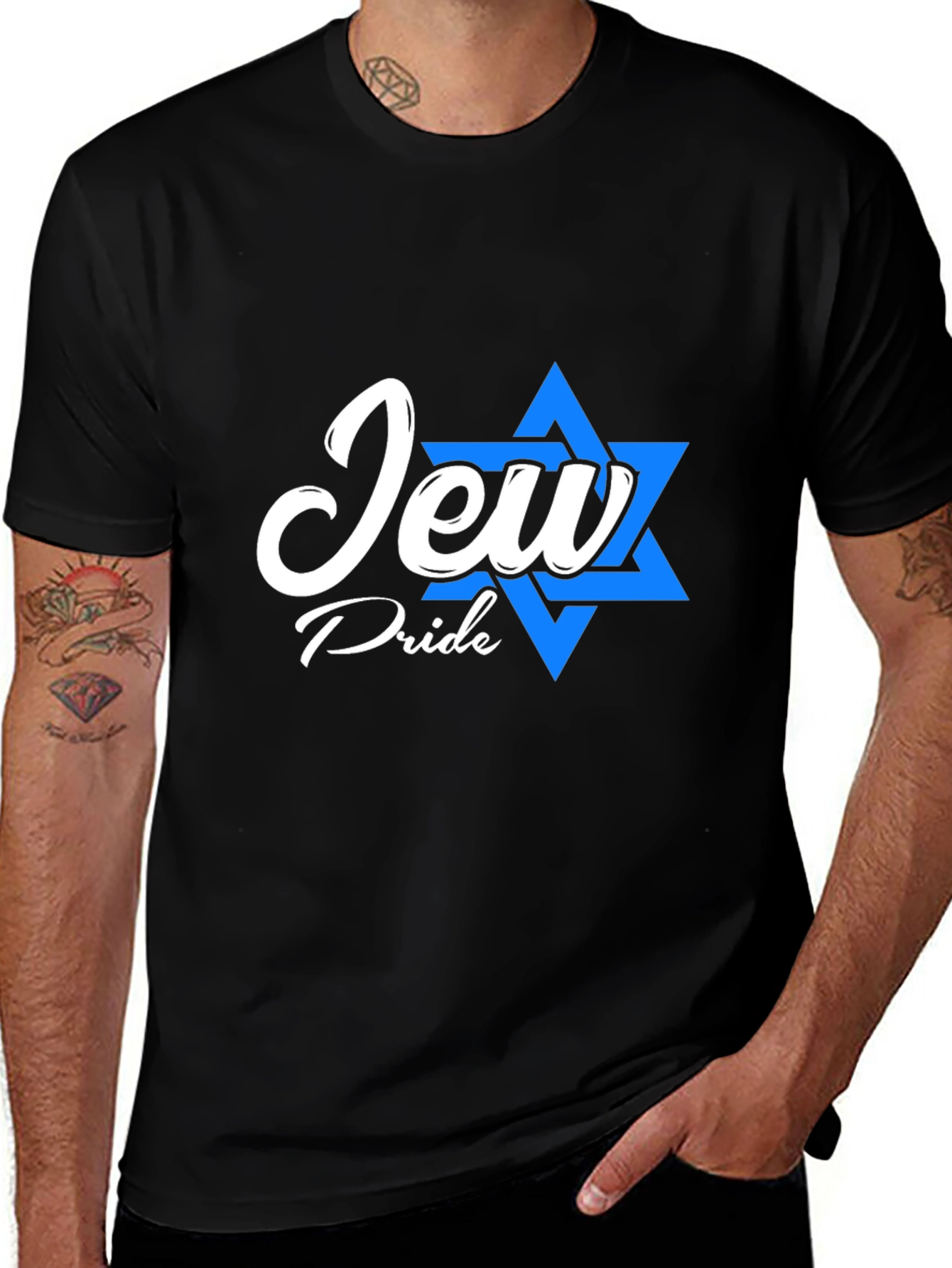Jew Pride T-Shirt - Star of David Graphic Tee
