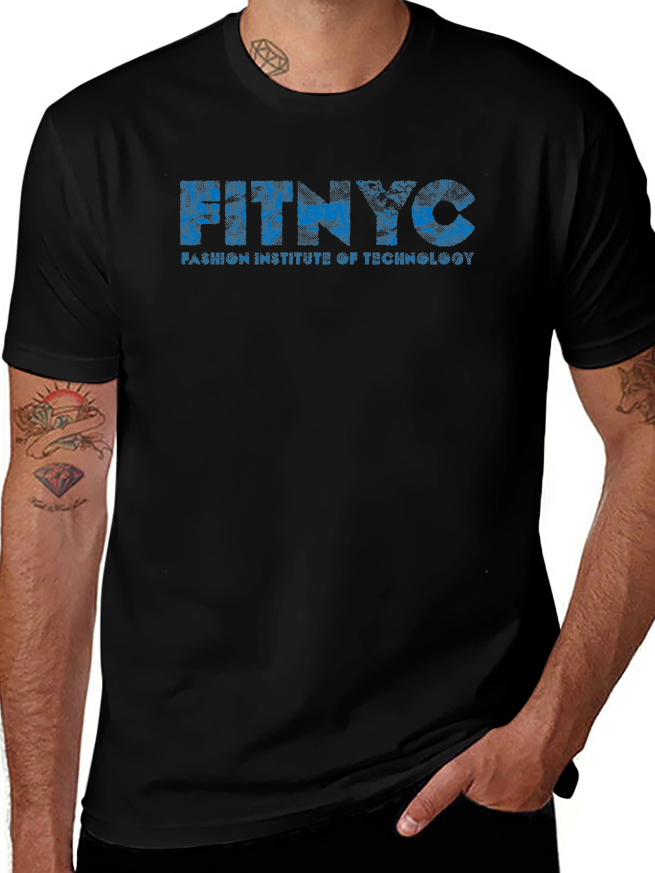 FIT NYC Fashion Institute Tee - Black