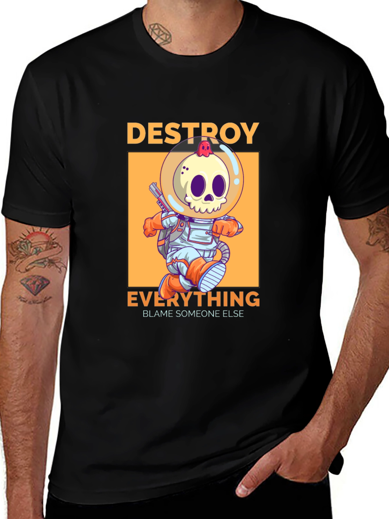 Variant 15 of Destroy Everything Graphic Tee