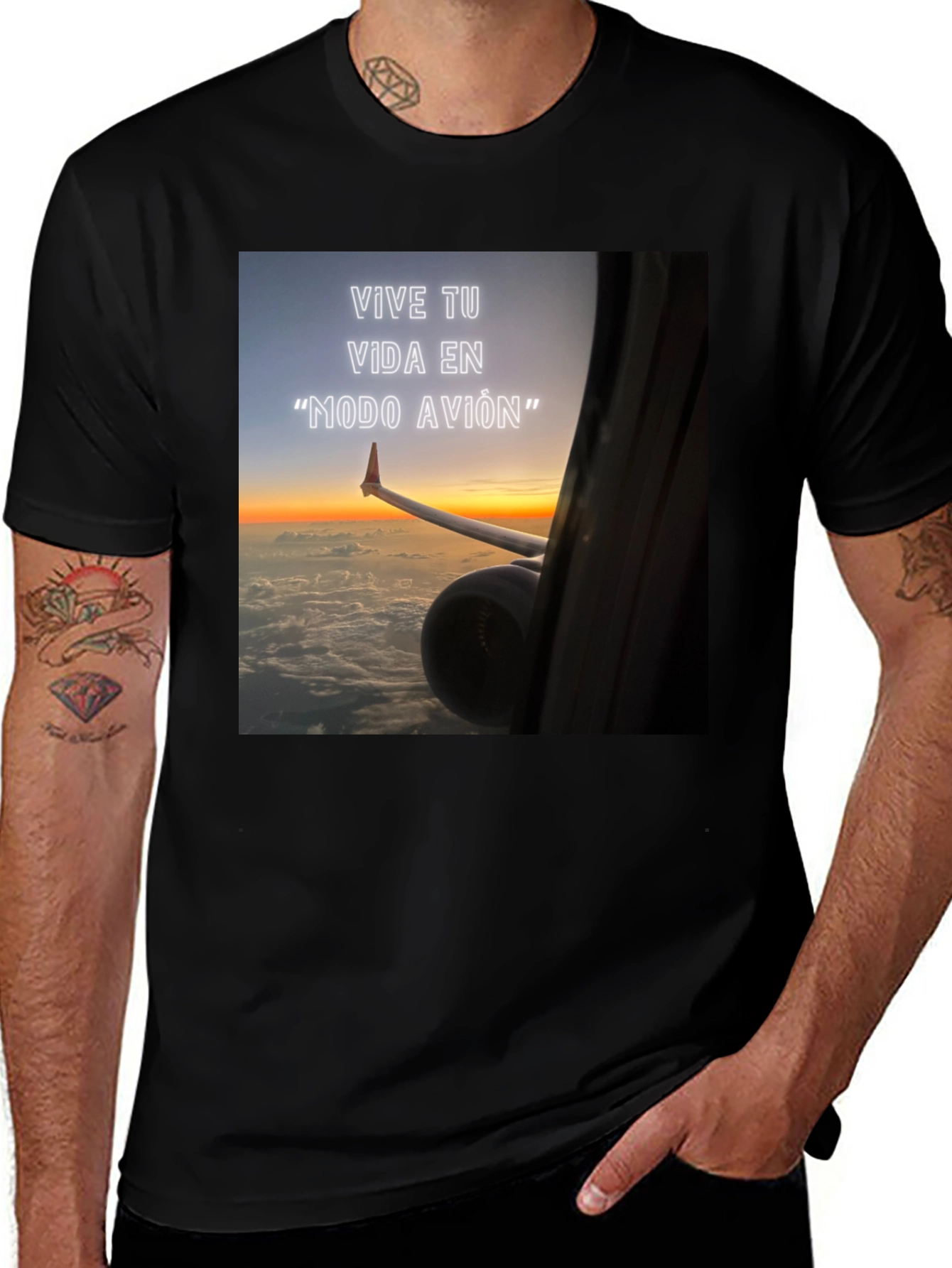 Variant 18 of Airplane Mode T-Shirt