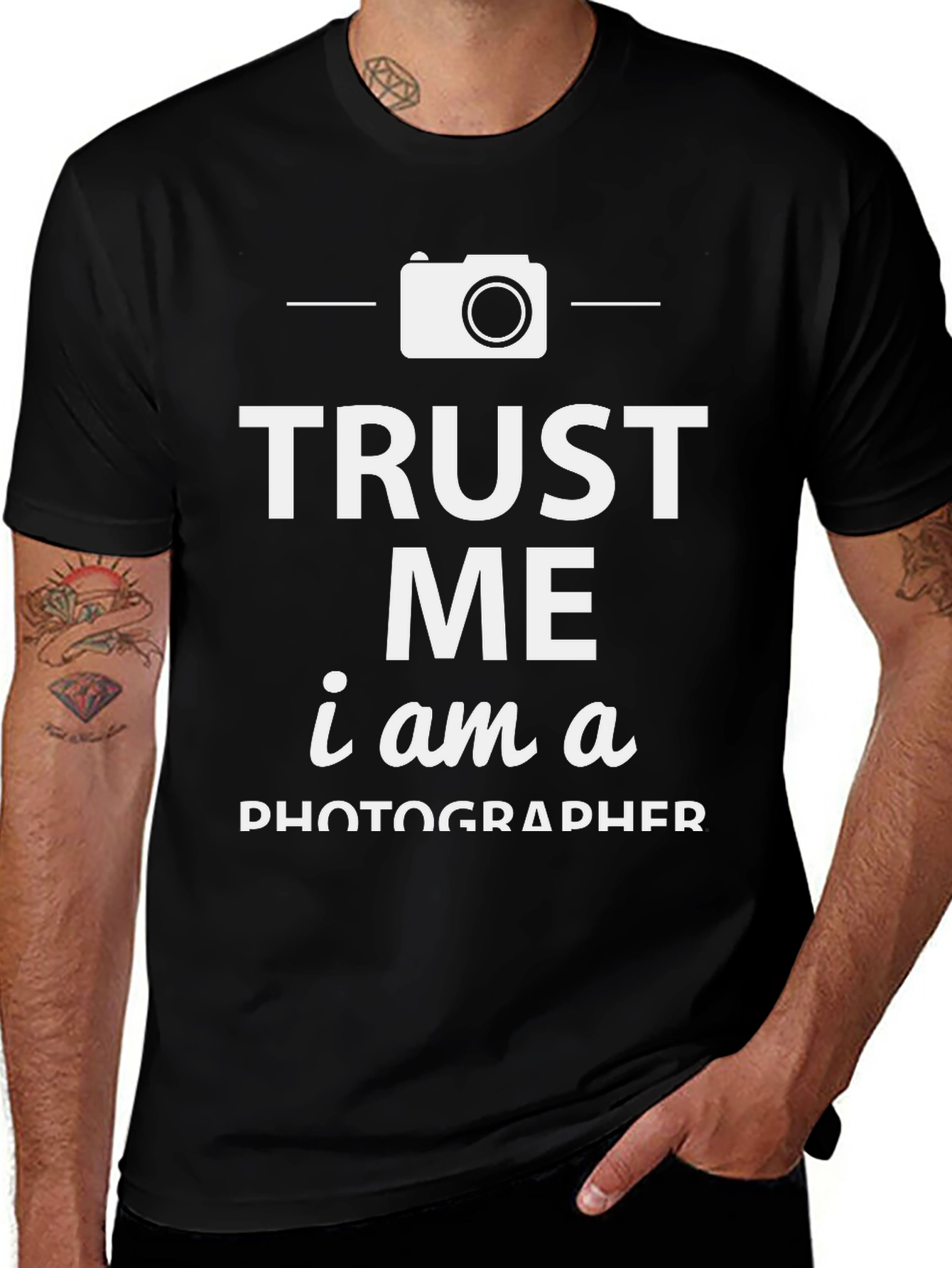 Variant 2 of Trust Me Photographer Graphic T-Shirt