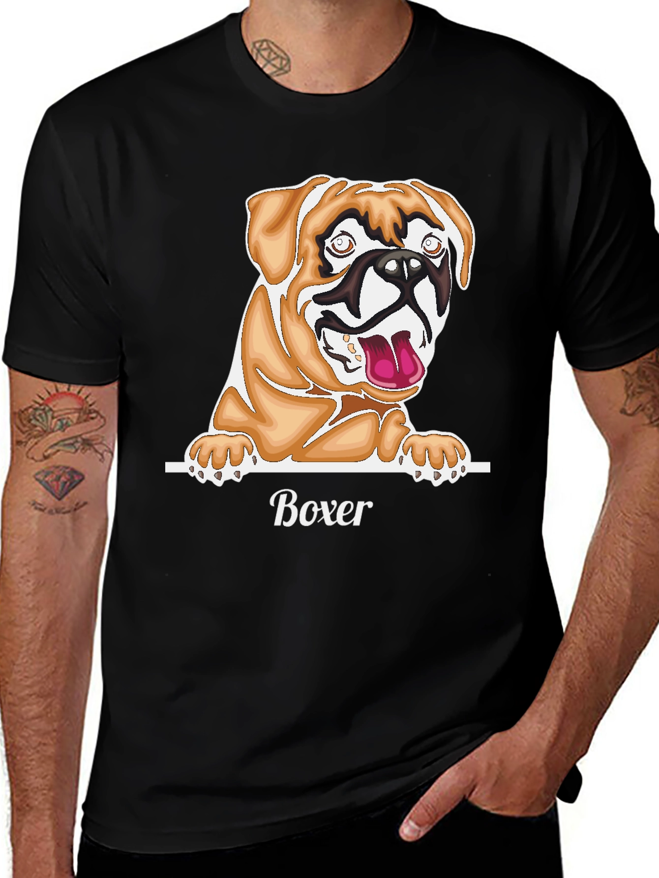 Boxer Dog Breed T-Shirt - Cute Puppy Tee