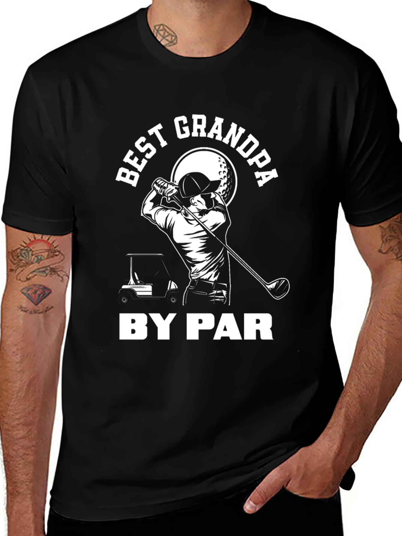 Best Grandpa by Par Golf T-Shirt