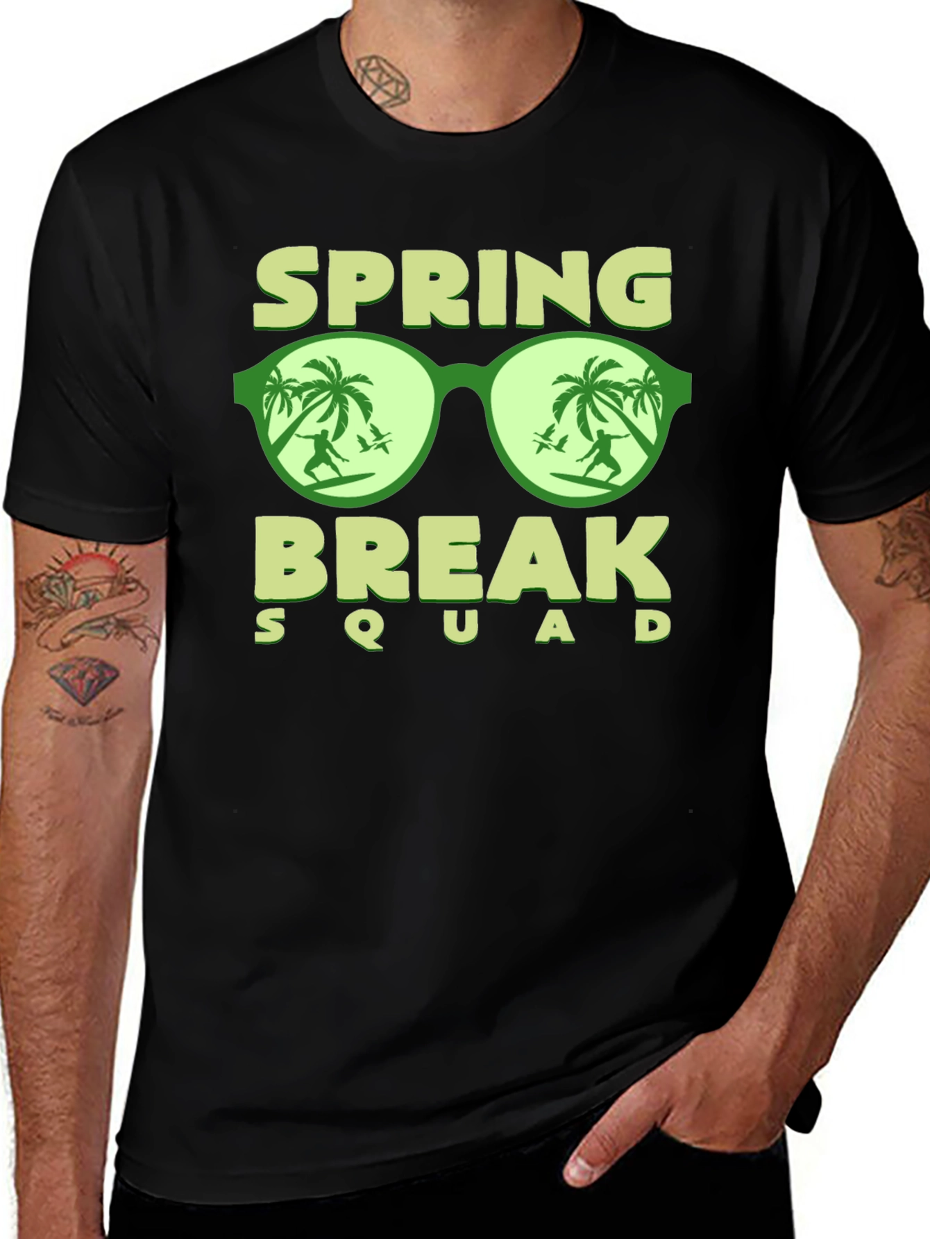 Spring Break Squad T-Shirt - Beach Vacation Tee