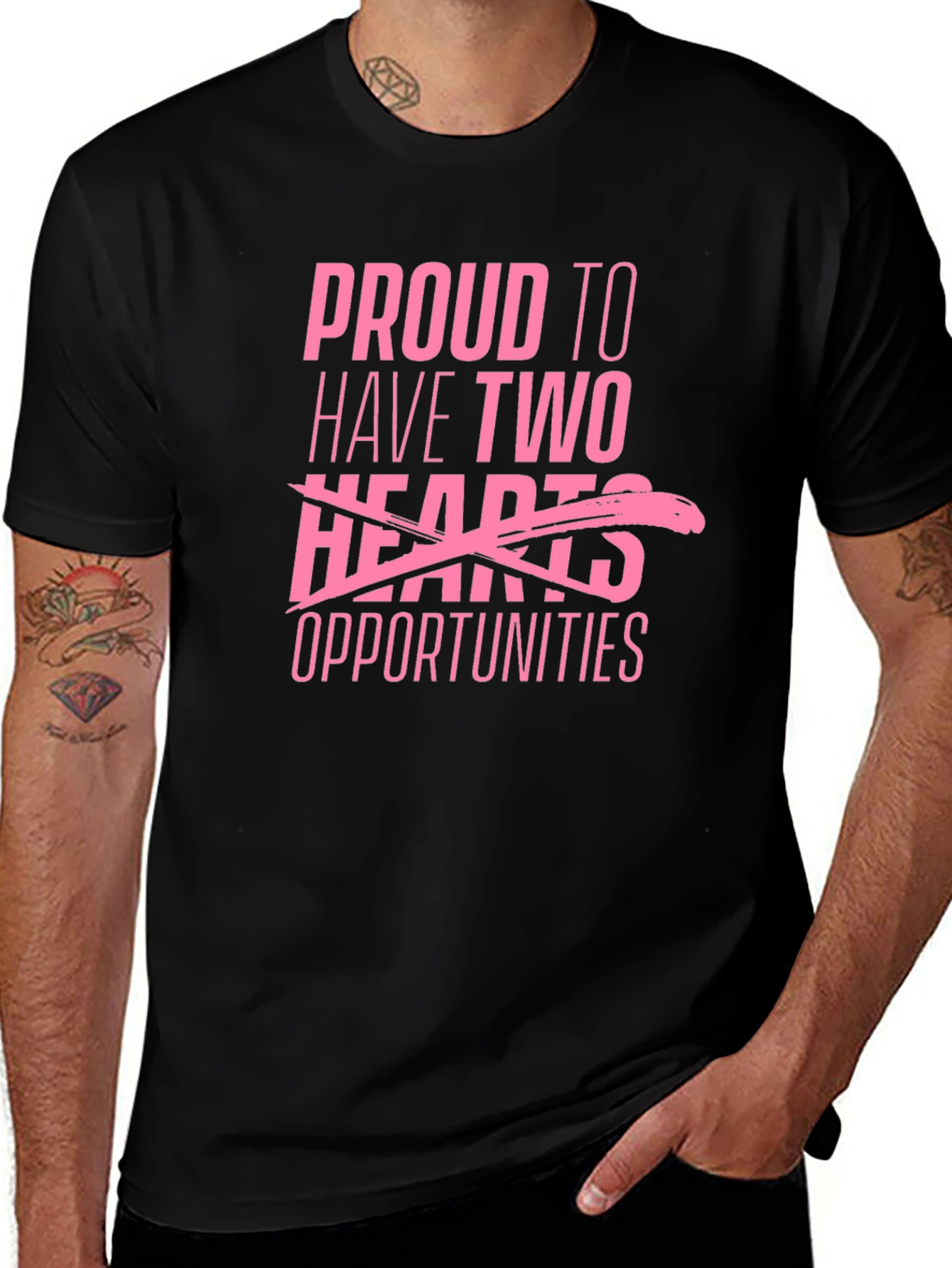 Variant 22 of Proud to Have Two Opportunities T-Shirt