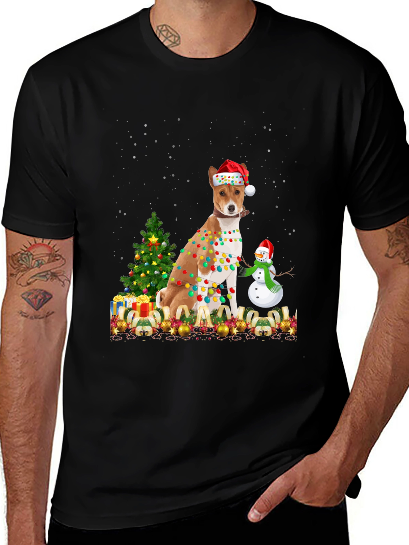 Christmas Dog T-Shirt - Holiday Pet Lover Tee