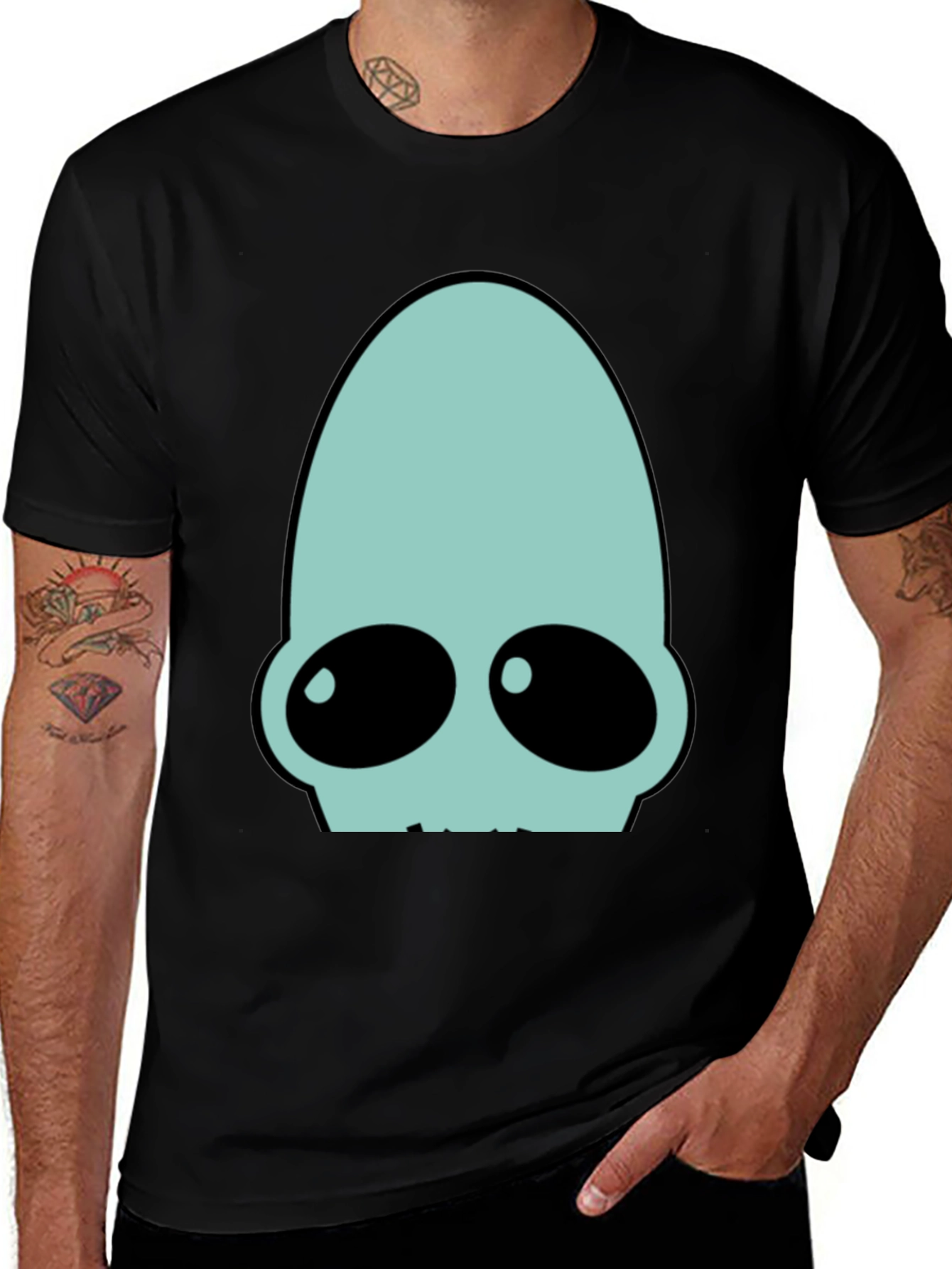 Futurama Hypnotoad Graphic T-Shirt - Black