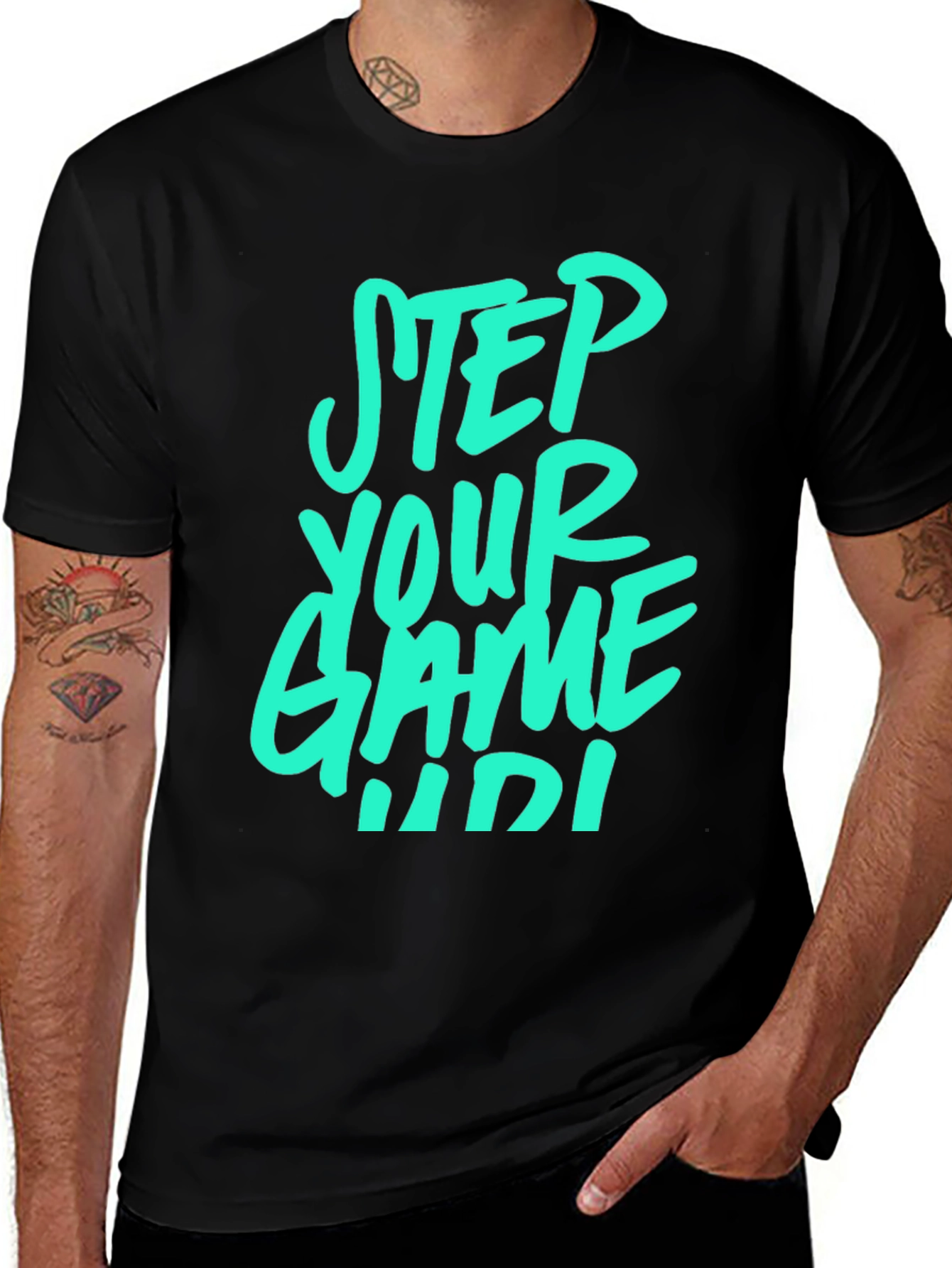 Variant 8 of Step Your Game Up T-Shirt - Cool Graphic Tee