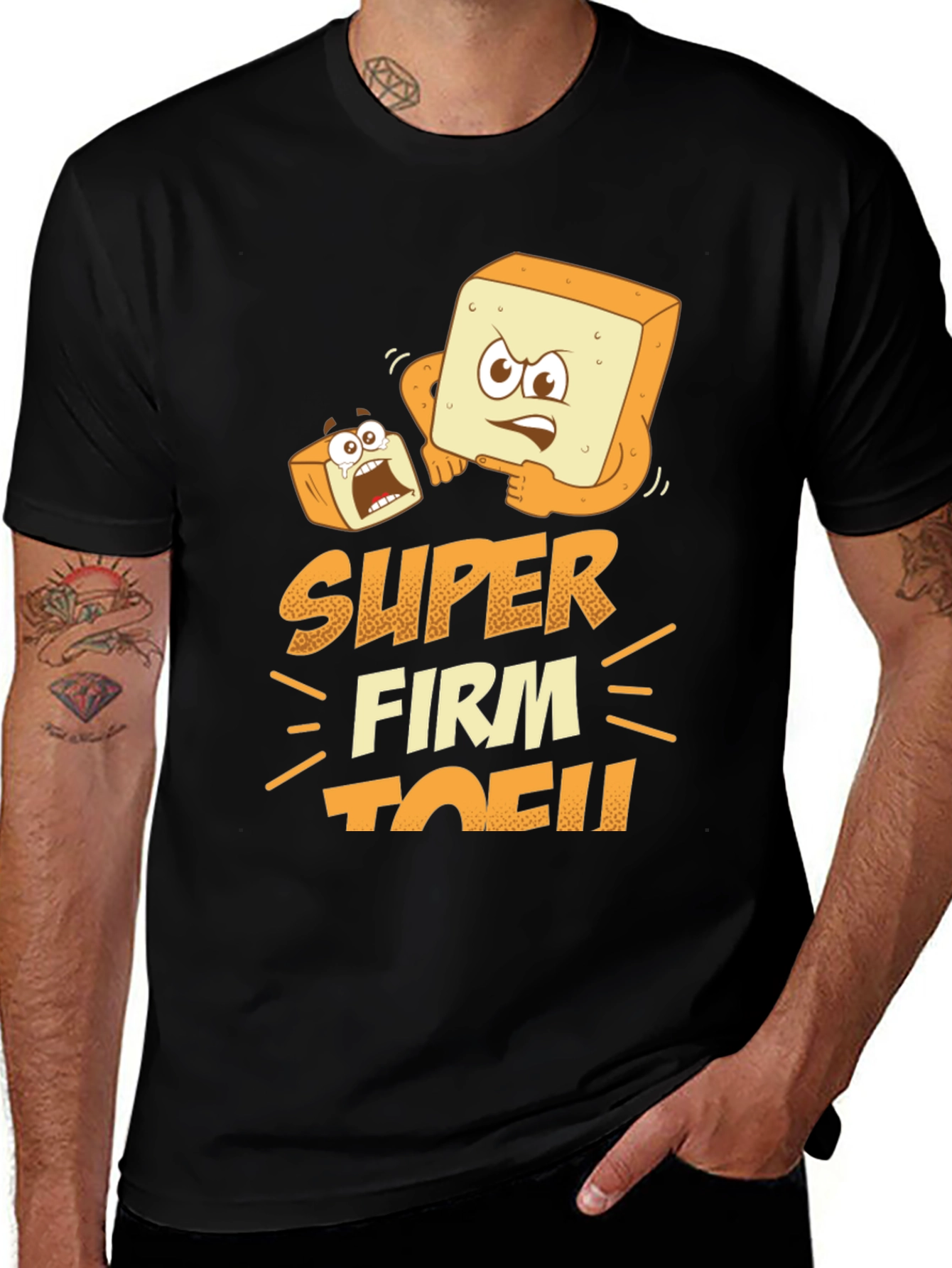 Variant 6 of Super Firm Tofu Graphic T-Shirt