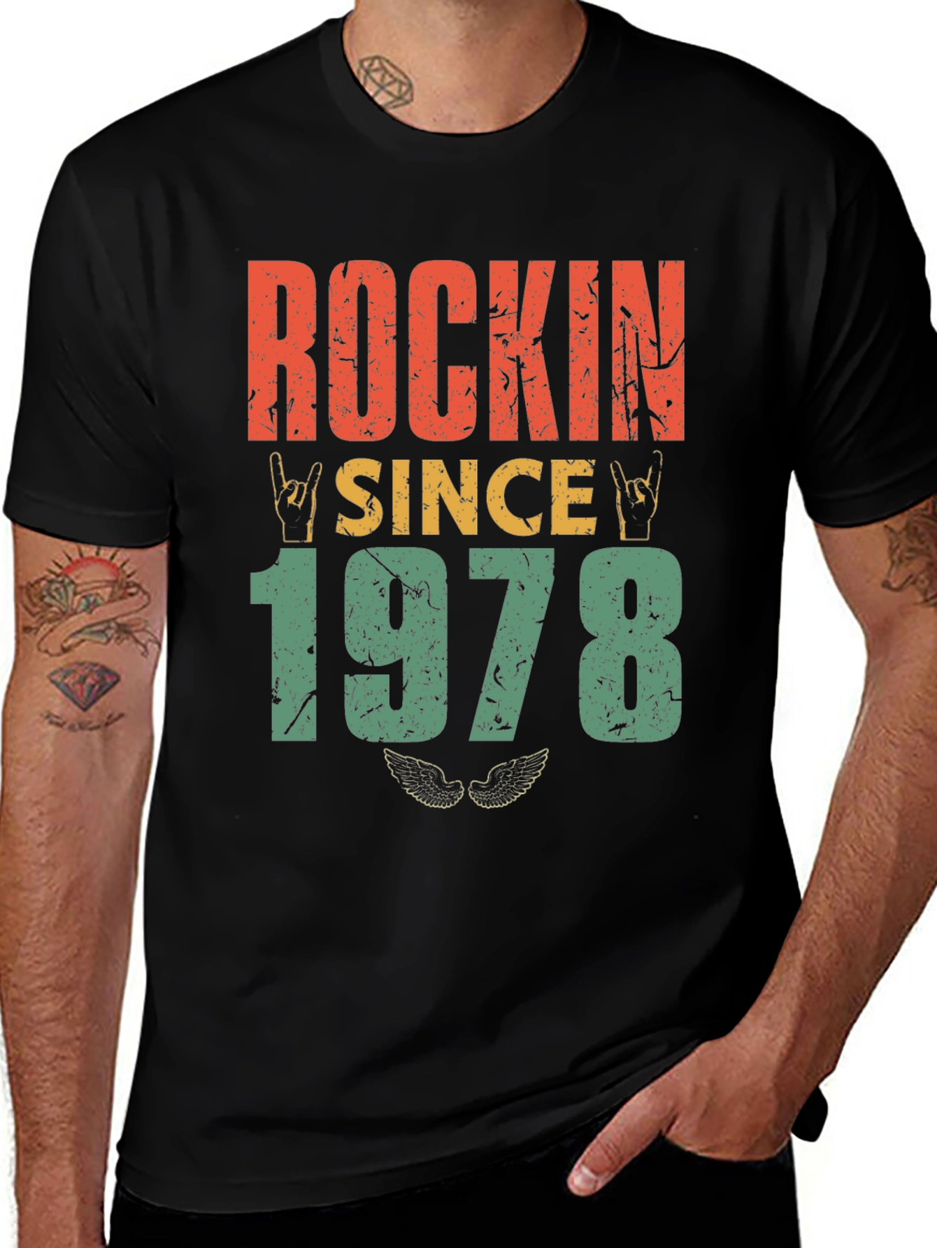 Variant 25 of Rockin Since 1978 T-Shirt