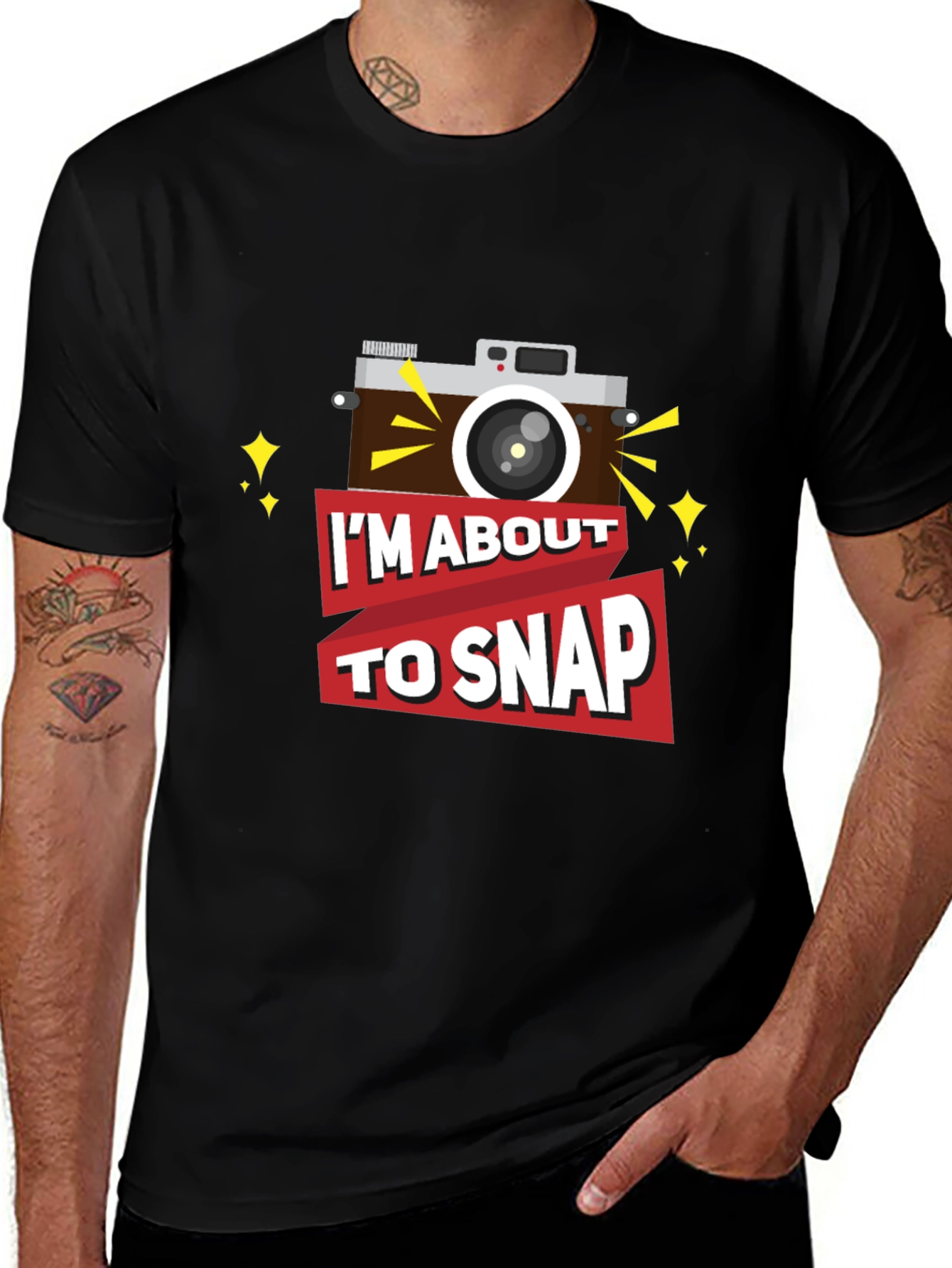 I'm About To Snap - Photographer T-Shirt