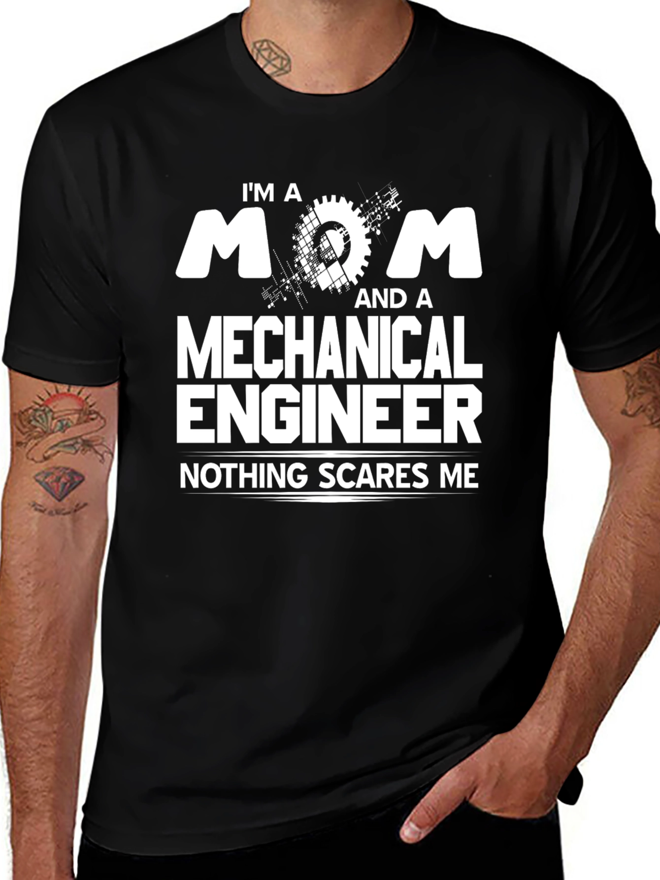 Variant 20 of Mom Mechanical Engineer T-Shirt