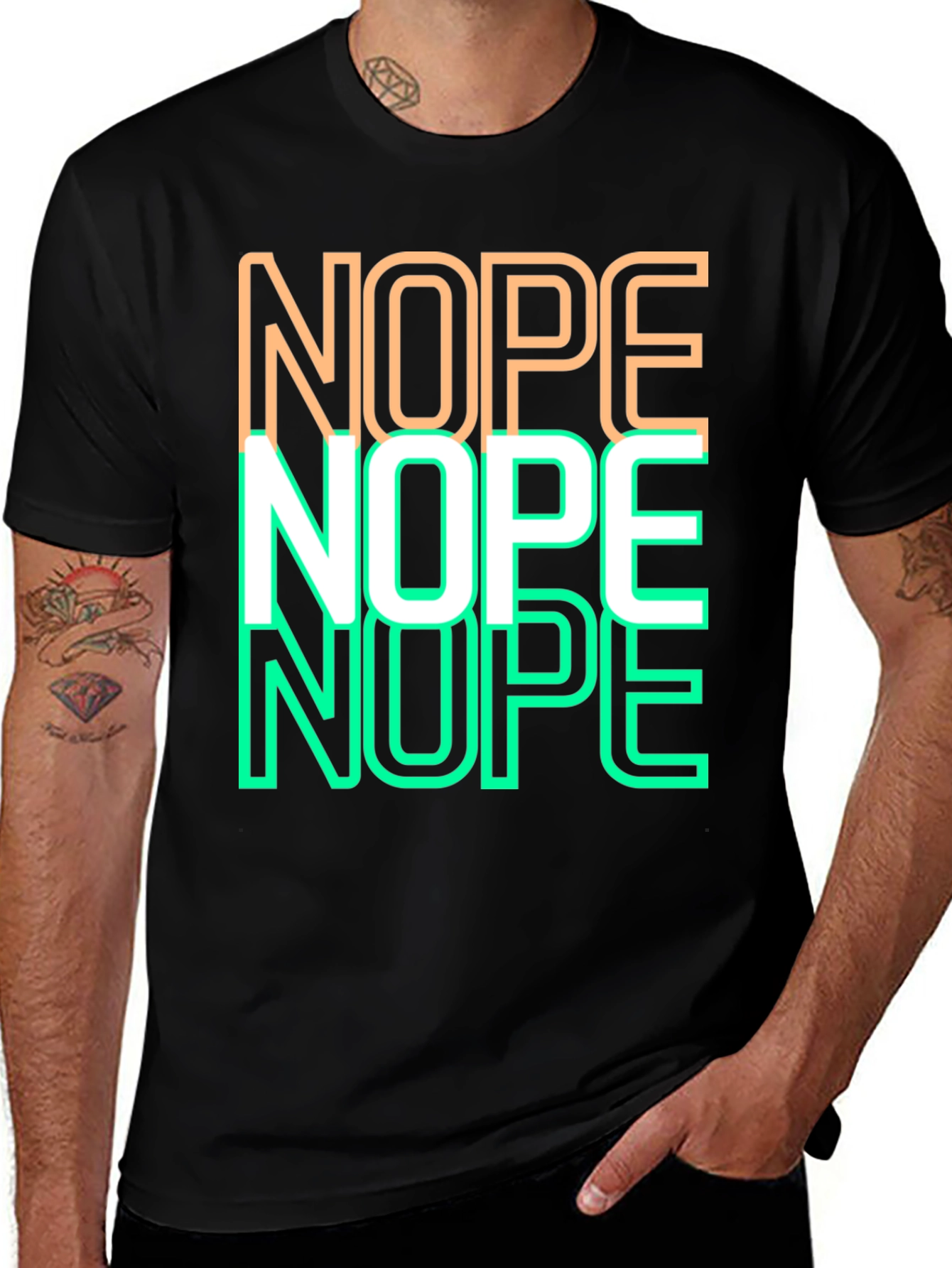 Variant 24 of Nope Graphic T-Shirt