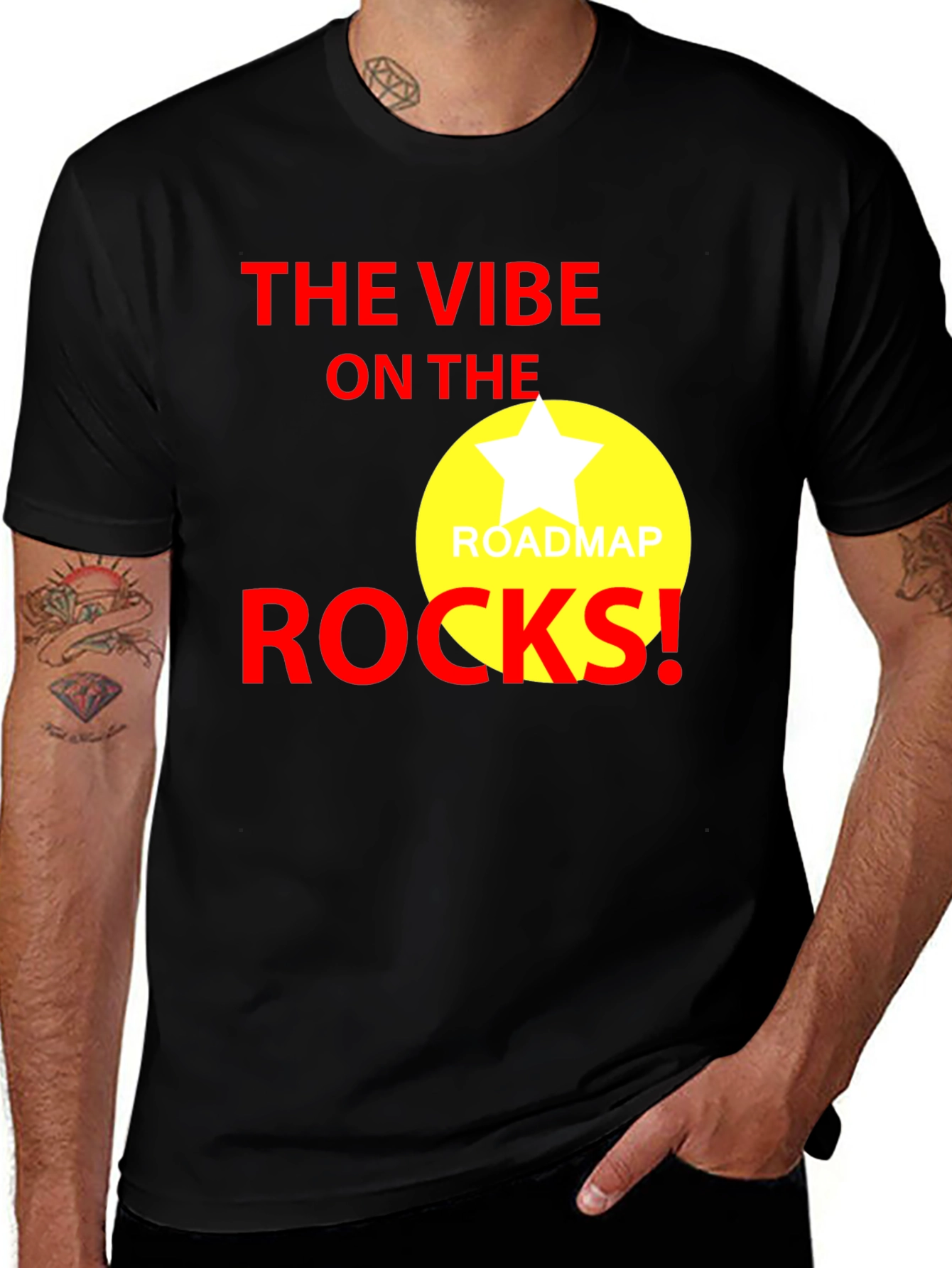Variant 26 of The Vibe On The Rocks! Graphic Tee