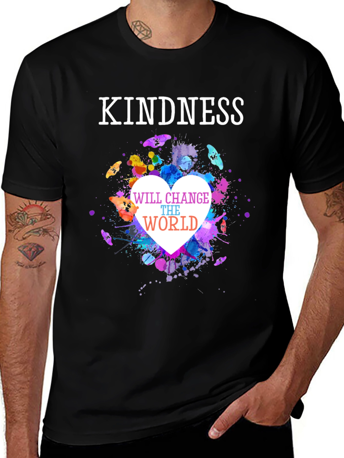 Variant 23 of Kindness Will Change The World T-Shirt