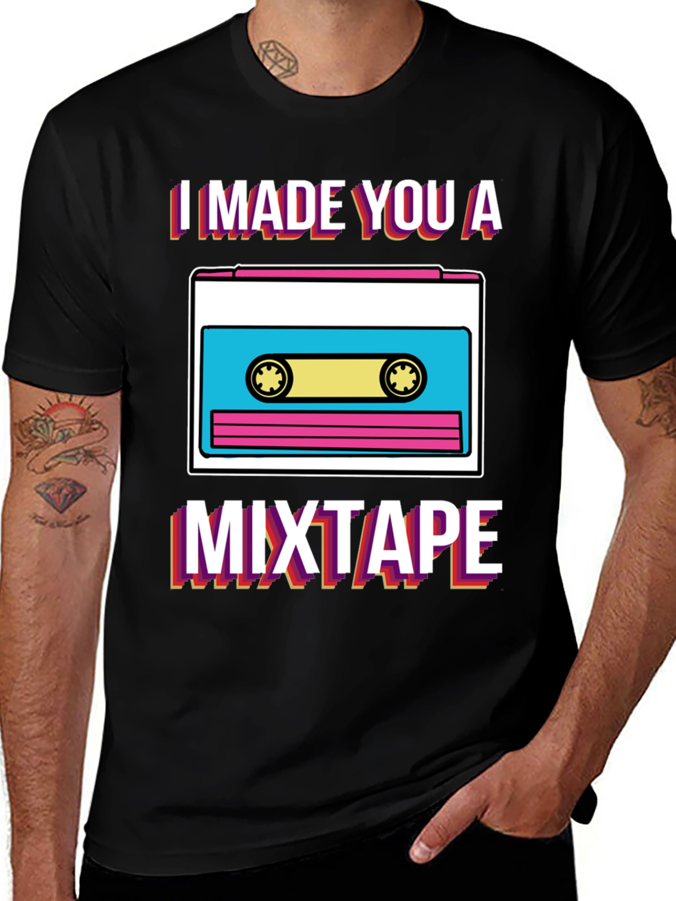 Variant 4 of I Made You A Mixtape Graphic T-Shirt