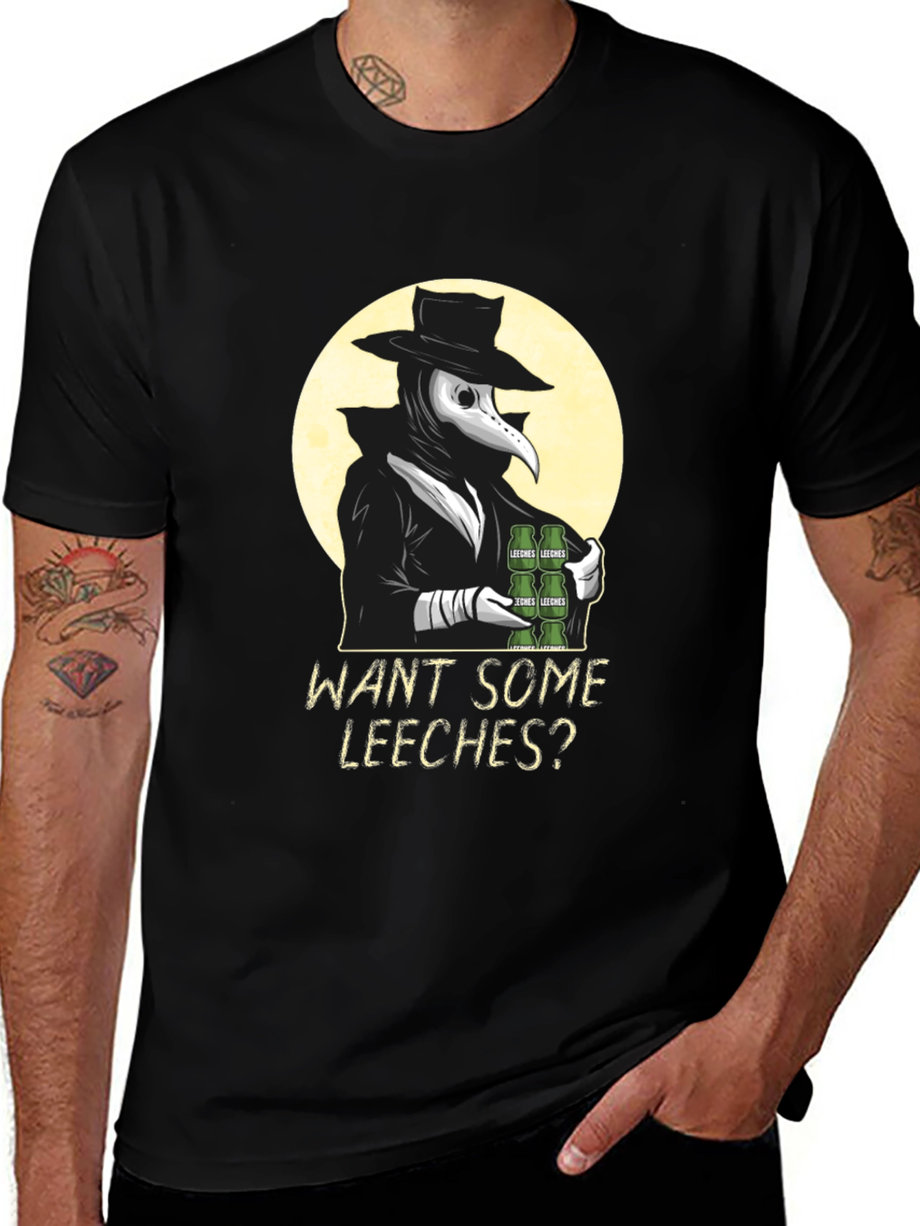 Variant 28 of Want Some Leeches? Graphic Tee