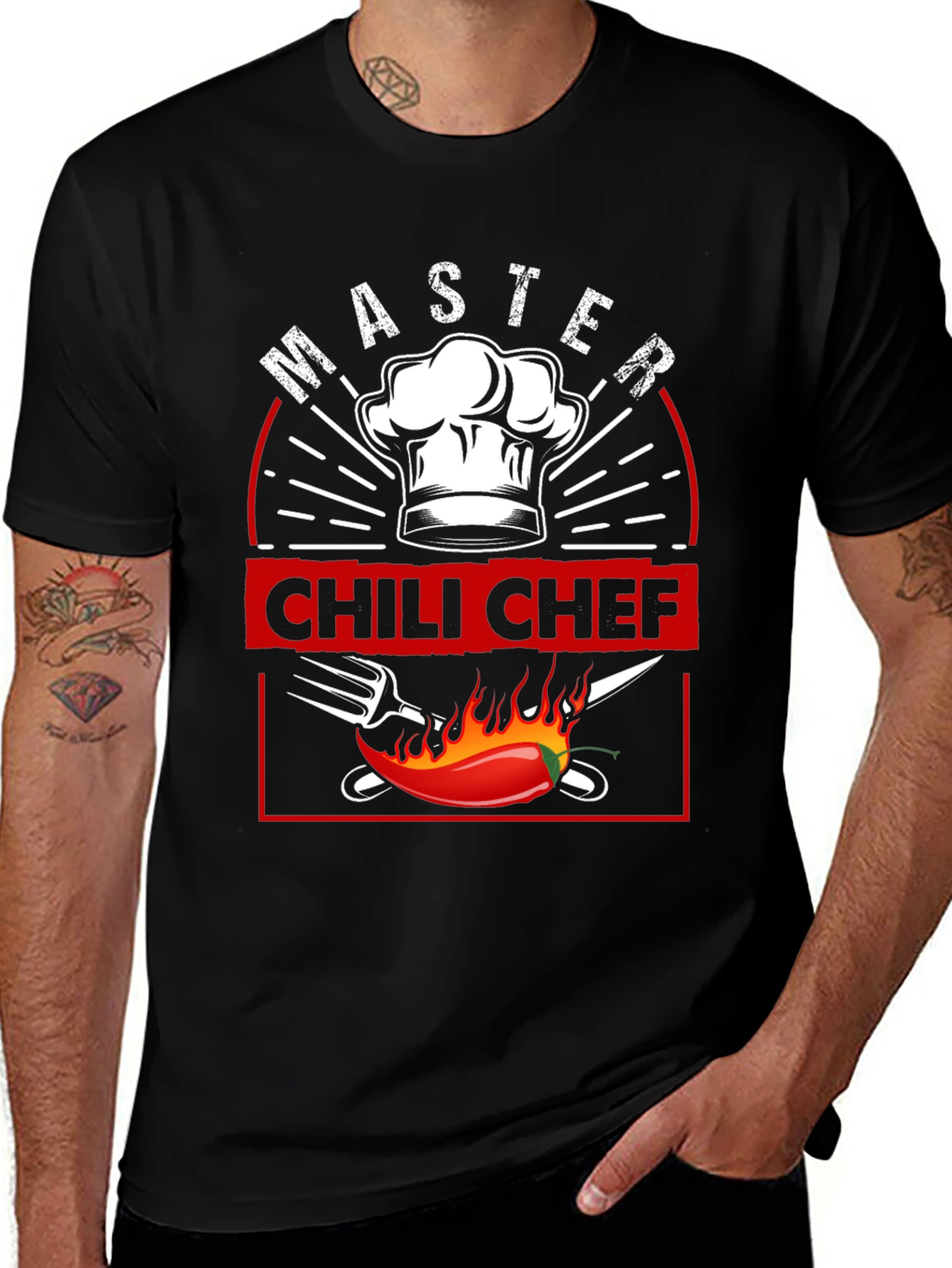 Master Chili Chef Graphic T-Shirt
