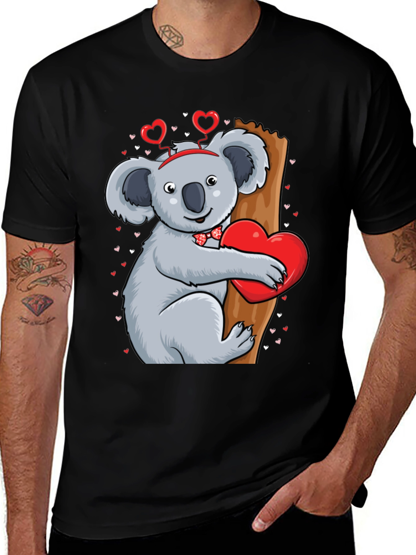 Valentine's Day Koala Bear T-Shirt