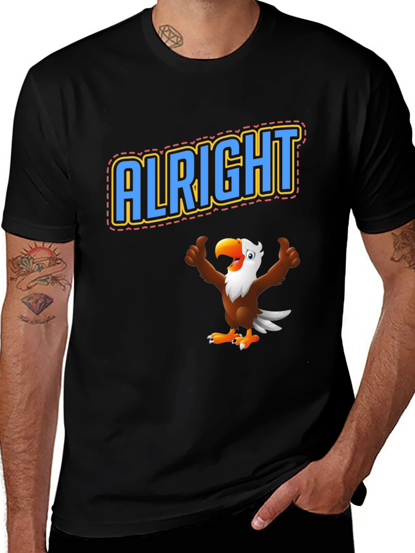 Variant 8 of Alright Eagle Graphic T-Shirt