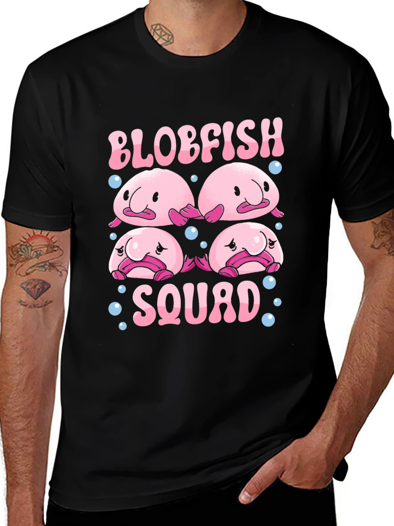 Variant 18 of Blobfish Squad Graphic T-Shirt